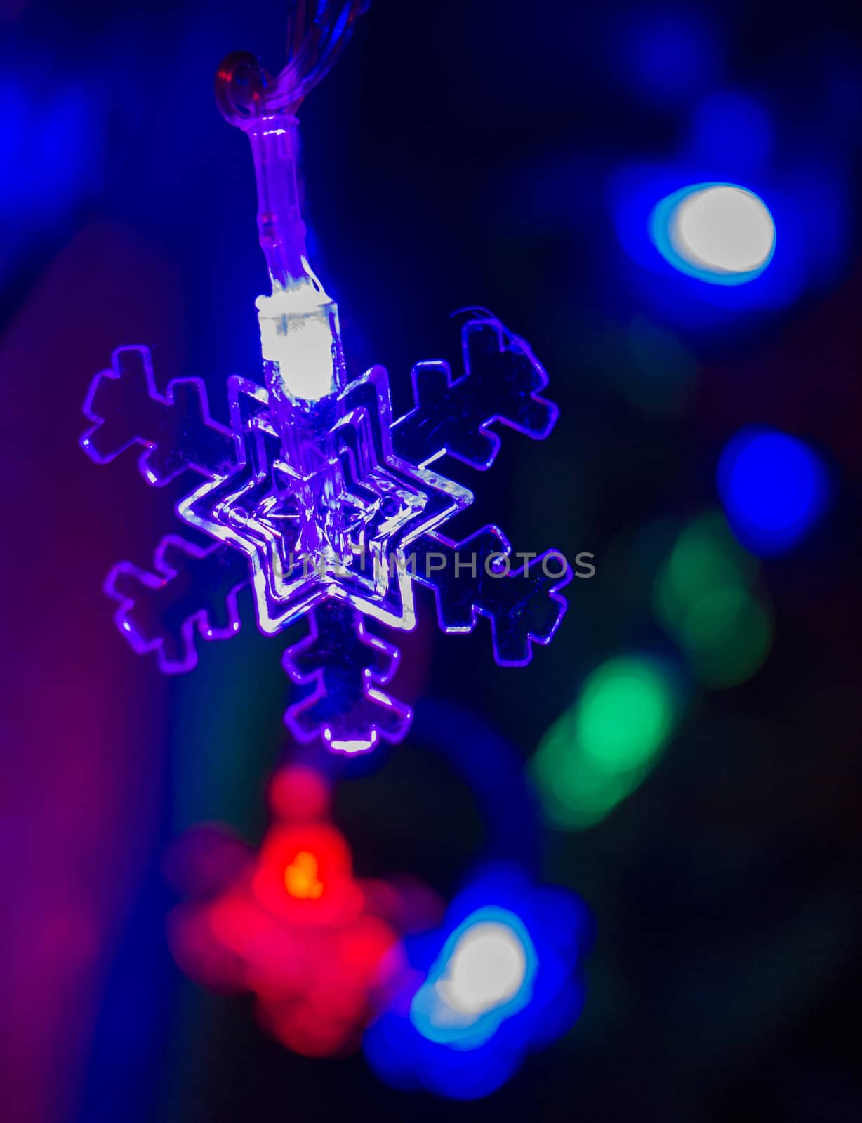 glass snowflake
