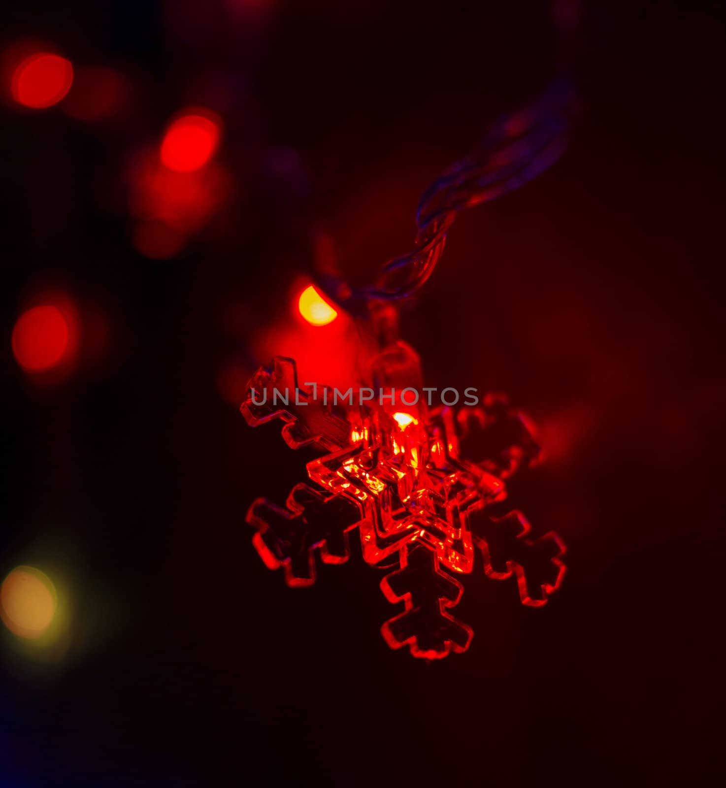 glass snowflake