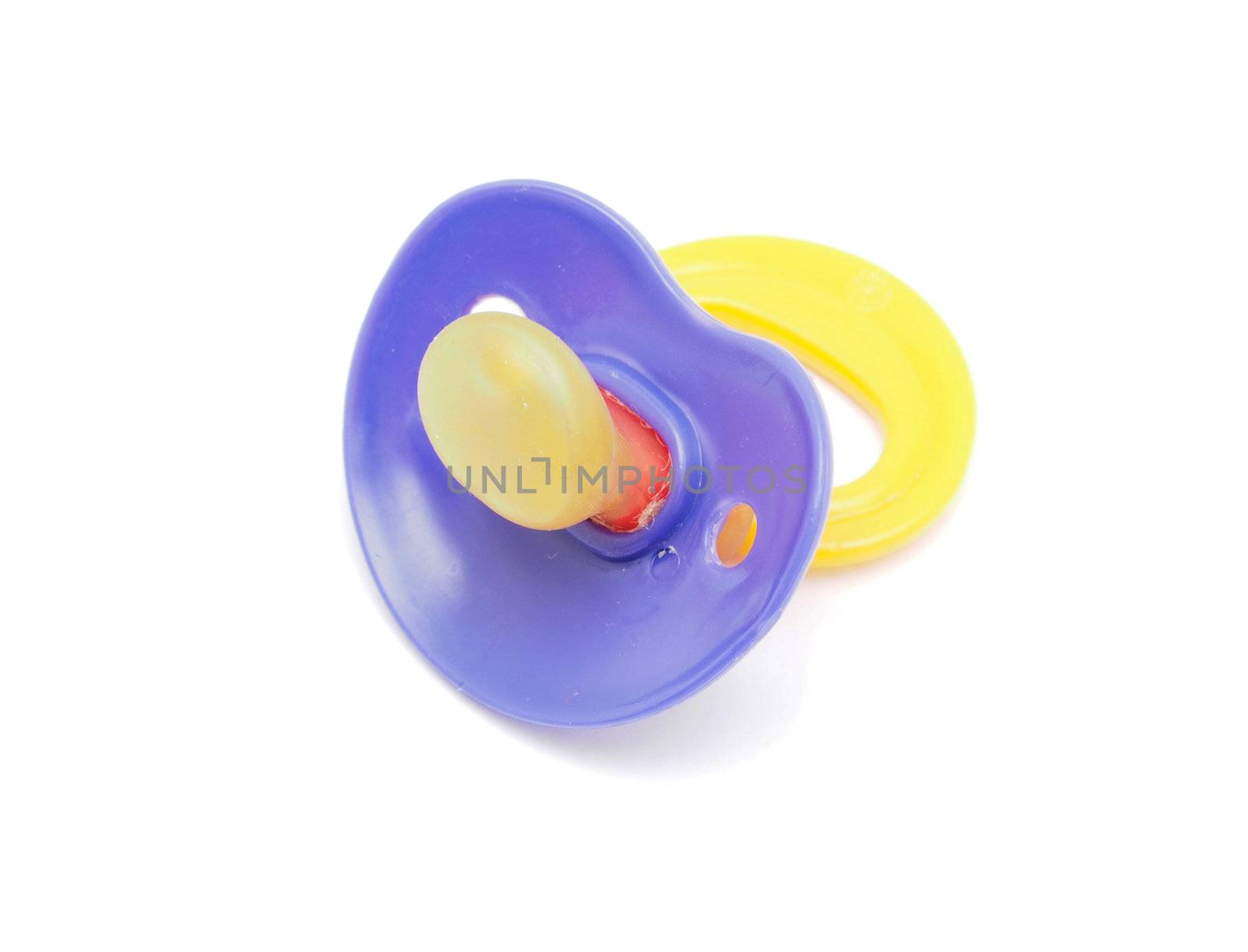 Children's dummy on a white background