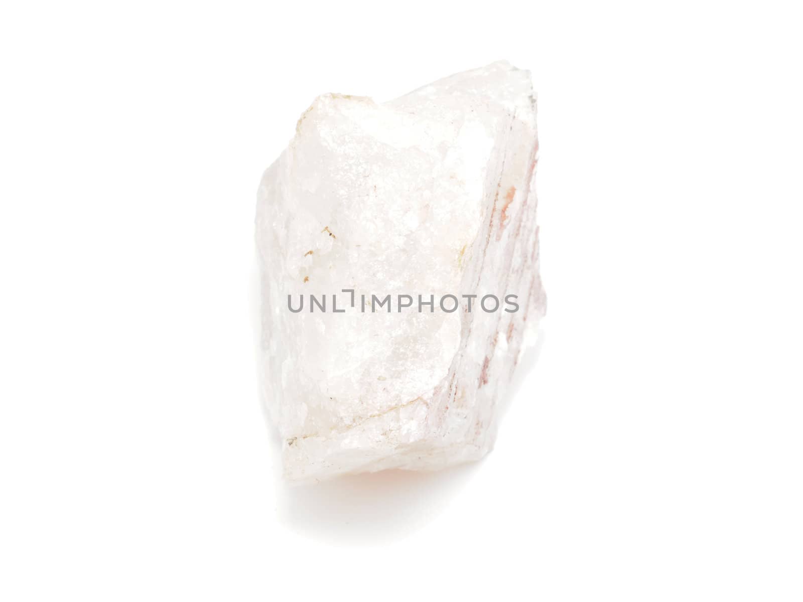 quartz on a white background