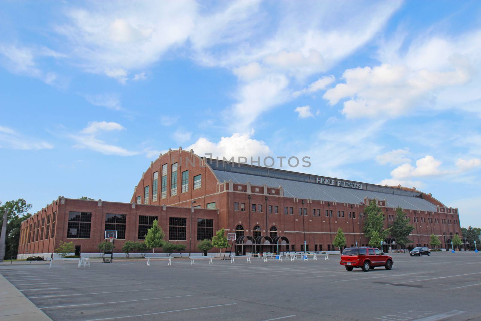Hinkle Fieldhouse on the Butler University campus by sgoodwin4813