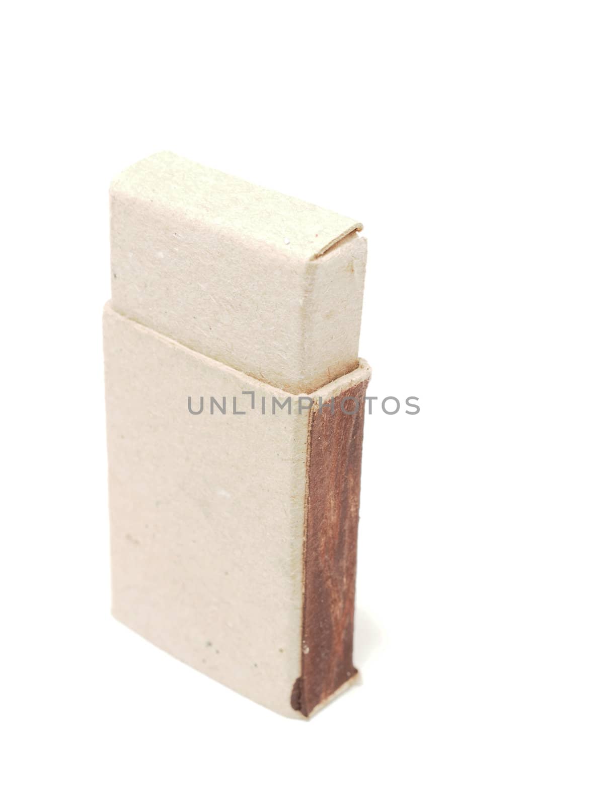 matchbox on a white background