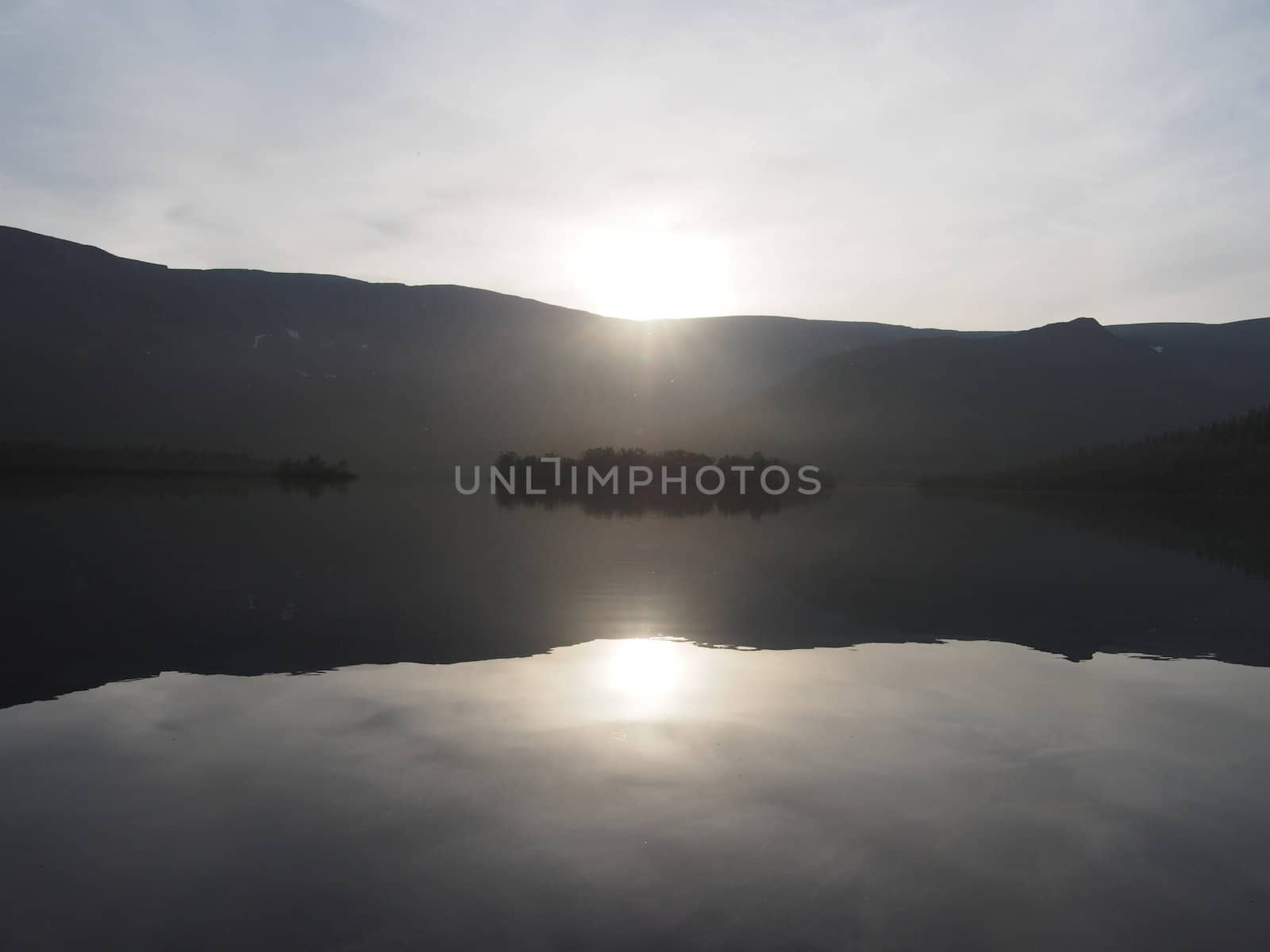 Lake in the mountains