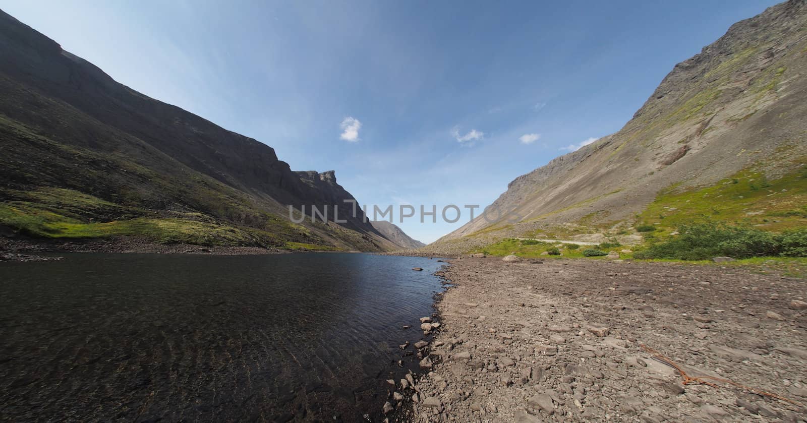 Lake in the mountains