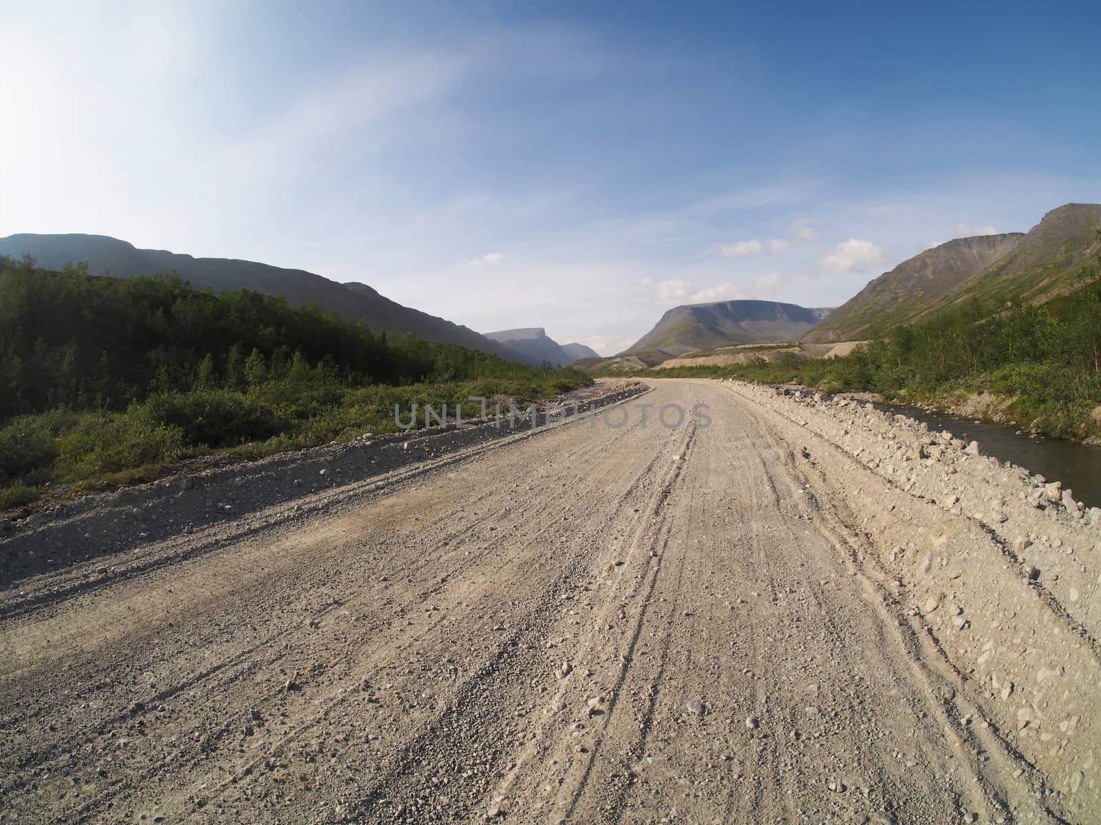 road in the mountains