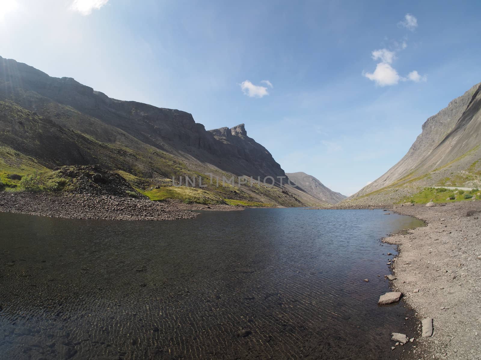 Lake in the mountains