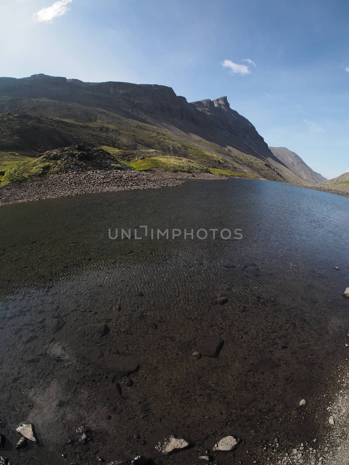 Lake in the mountains