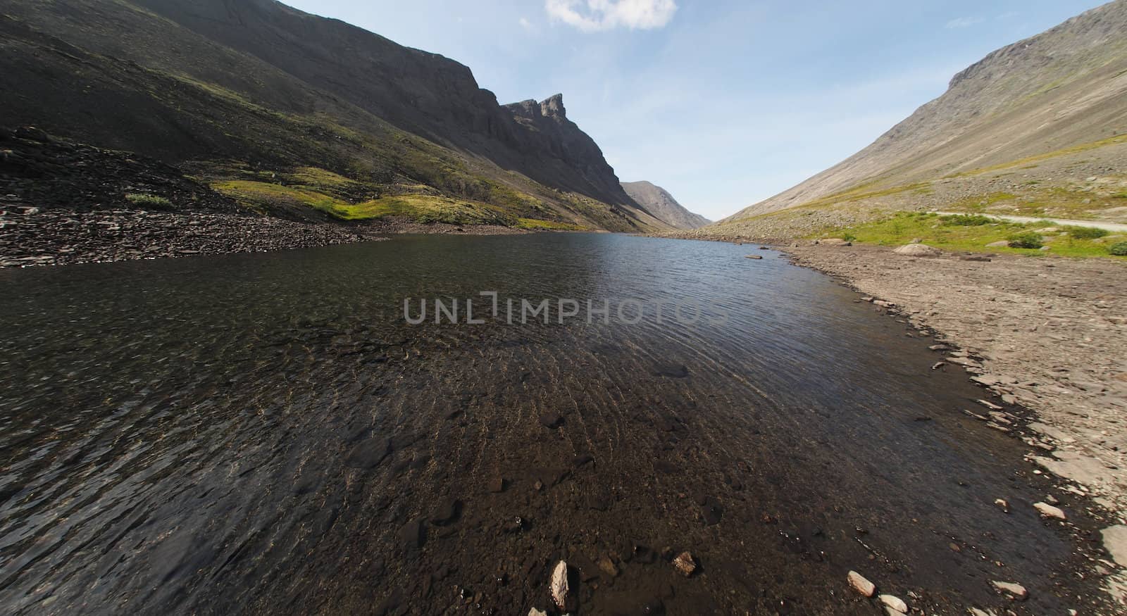 Lake in the mountains