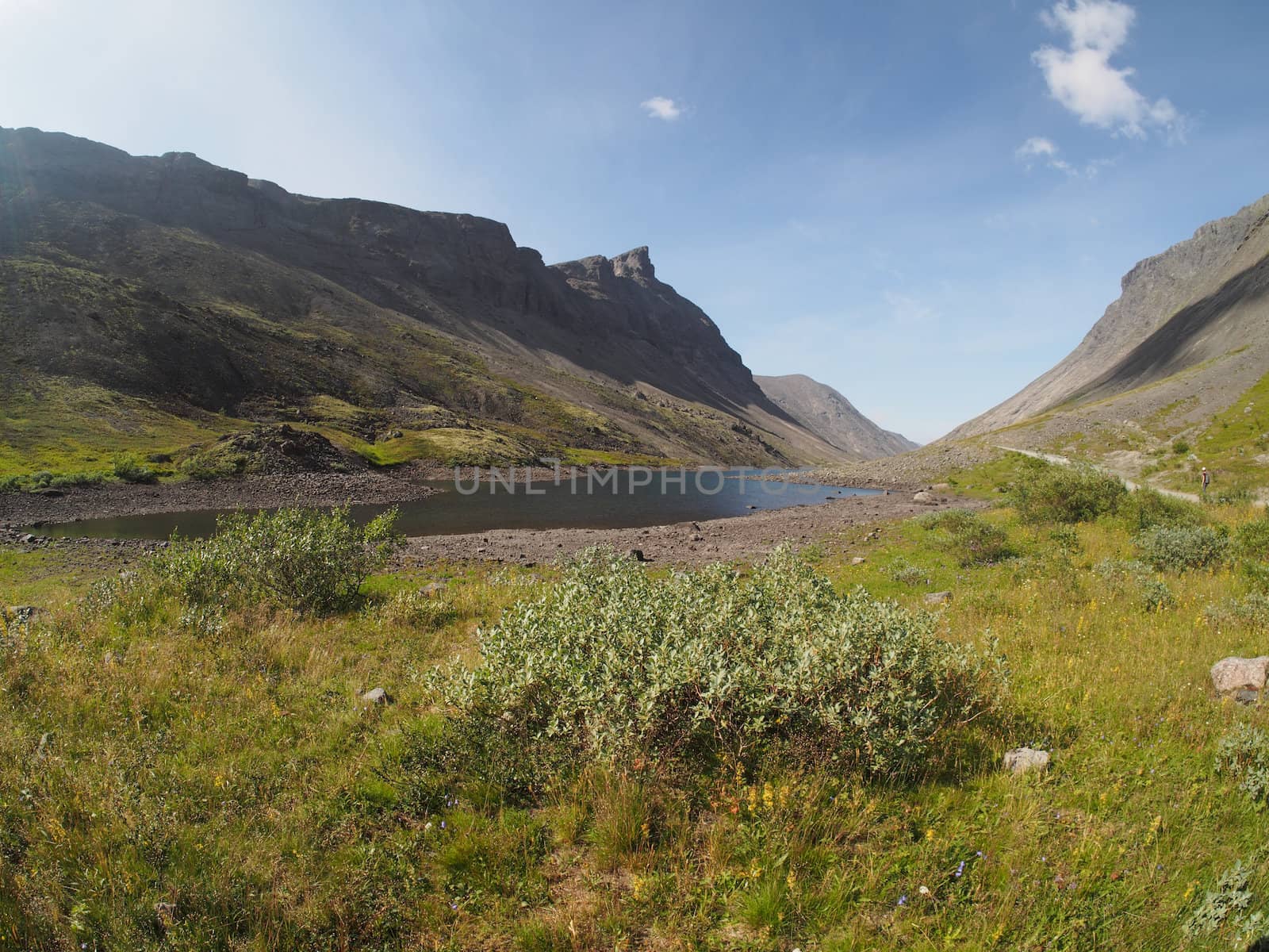Lake in the mountains