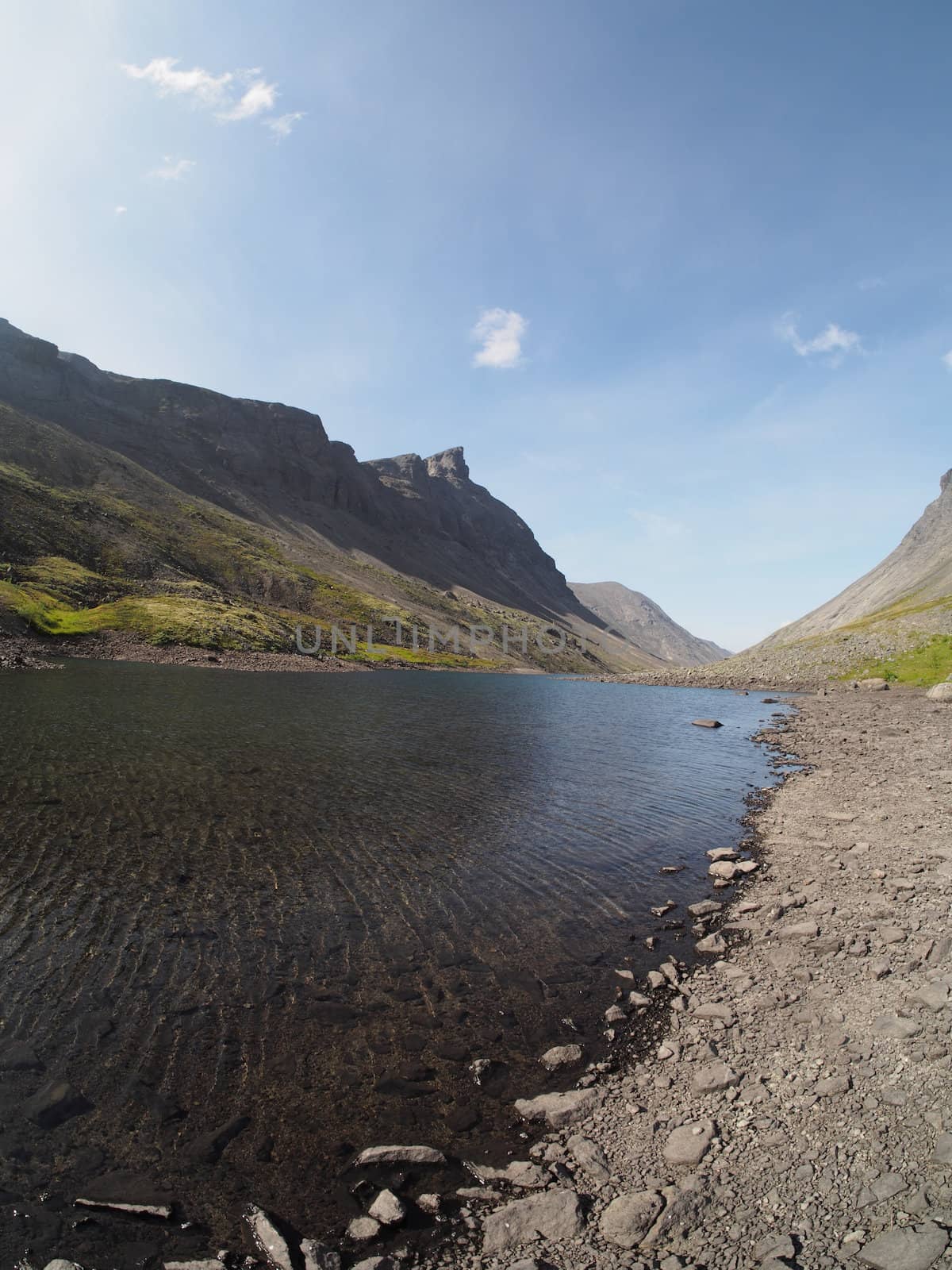 Lake in the mountains