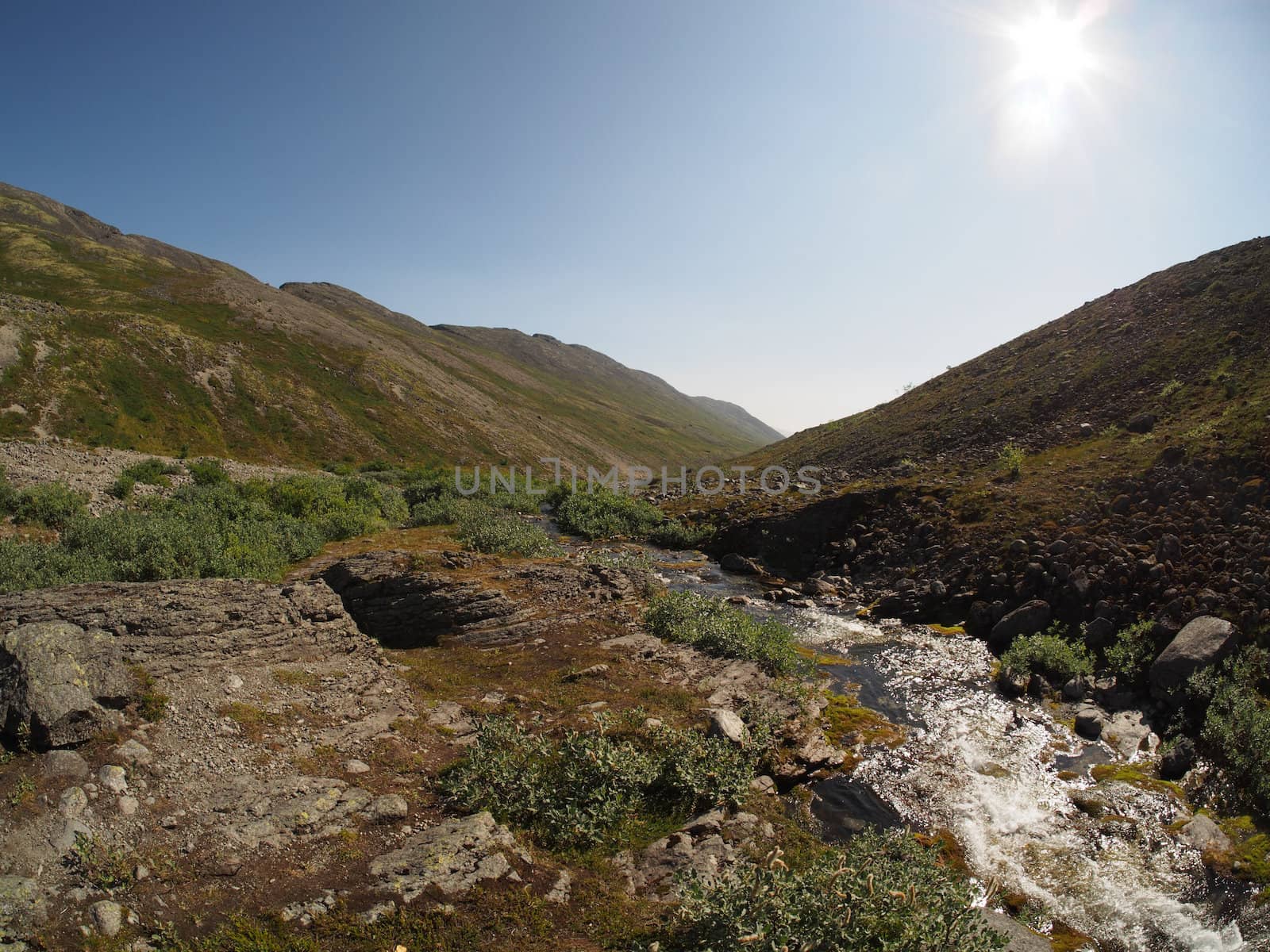 mountain river