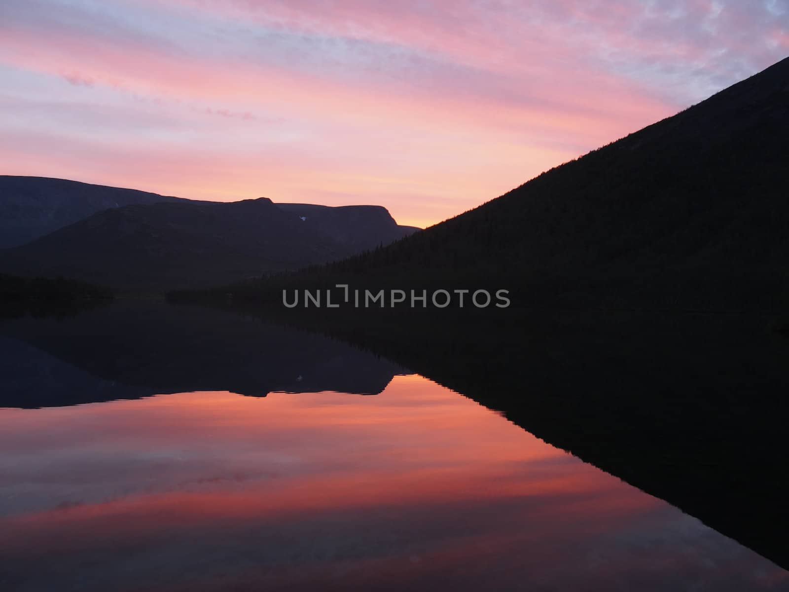 Lake in the mountains