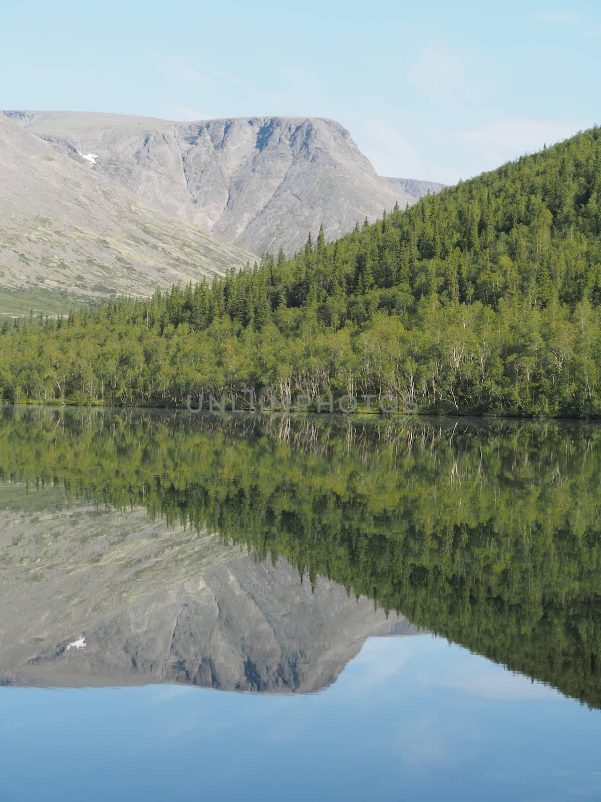 Lake in the mountains
