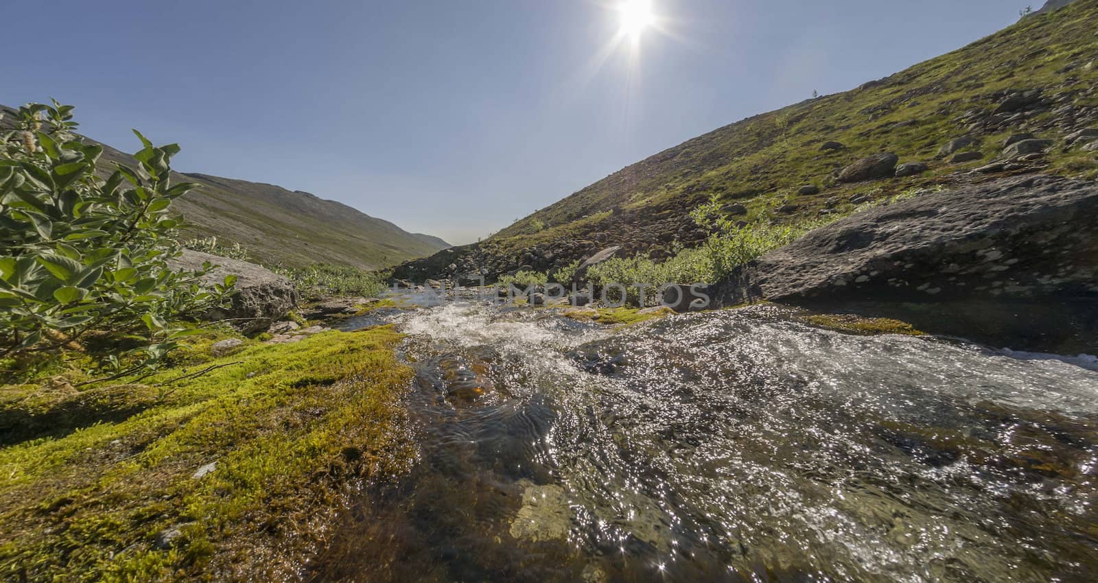 mountain river