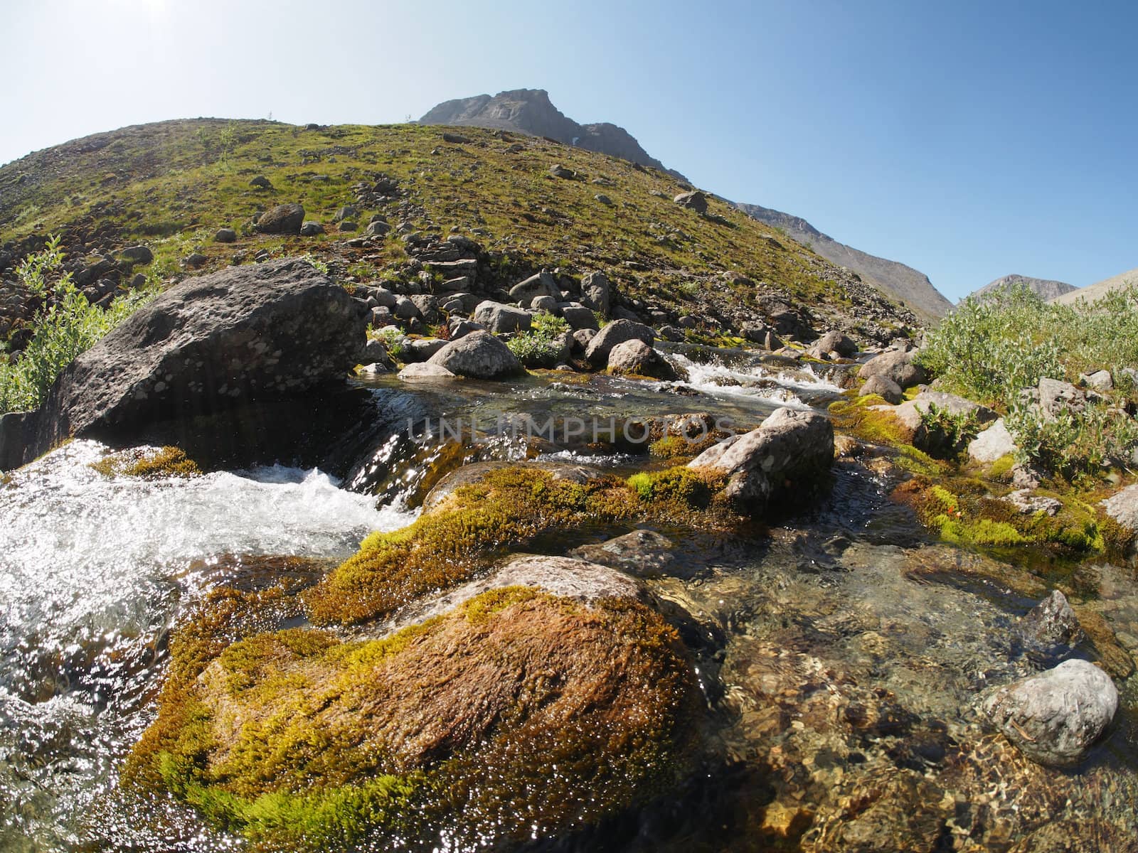 mountain river