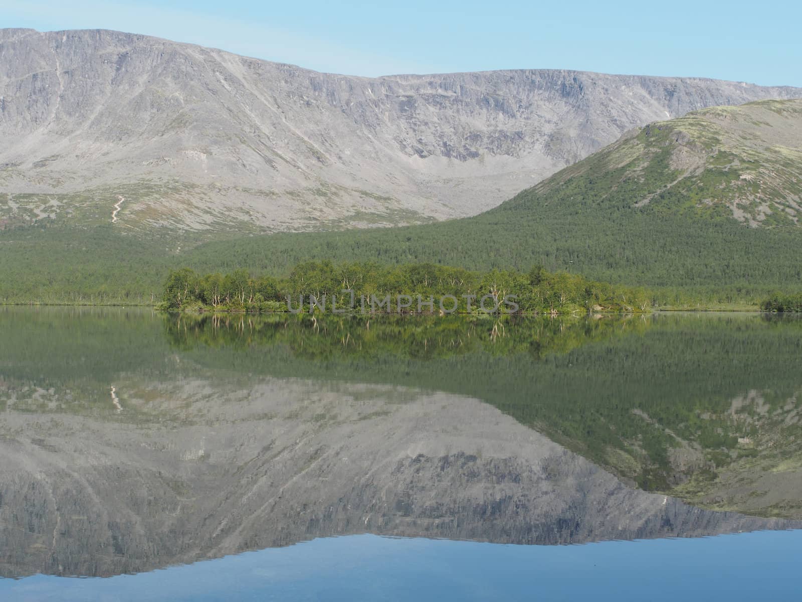 Lake in the mountains