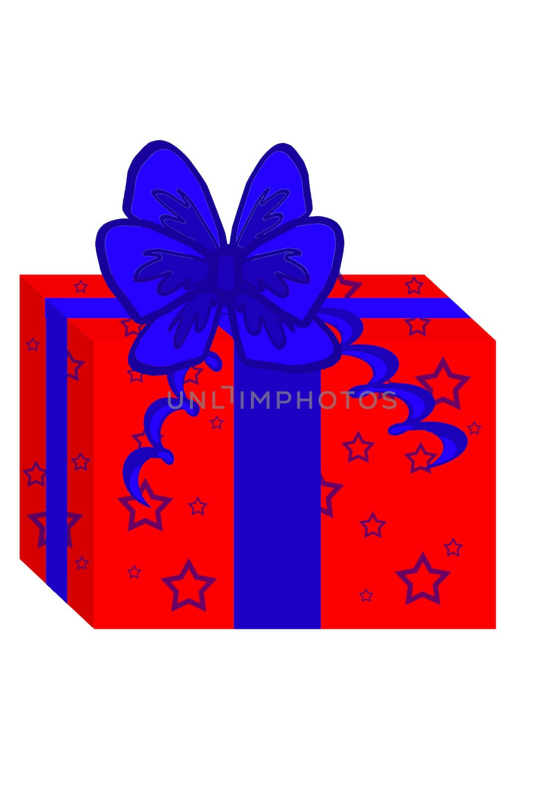 Gift boxes on a white background