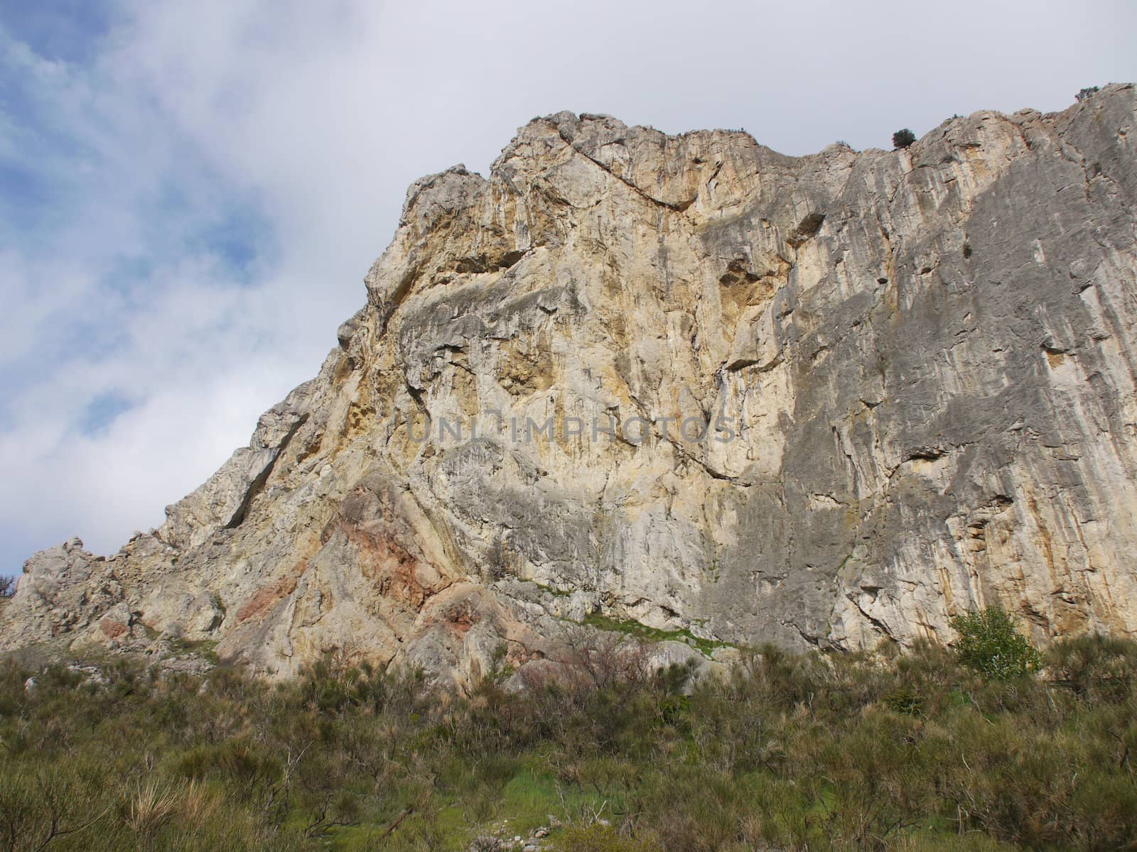 sky and rock 