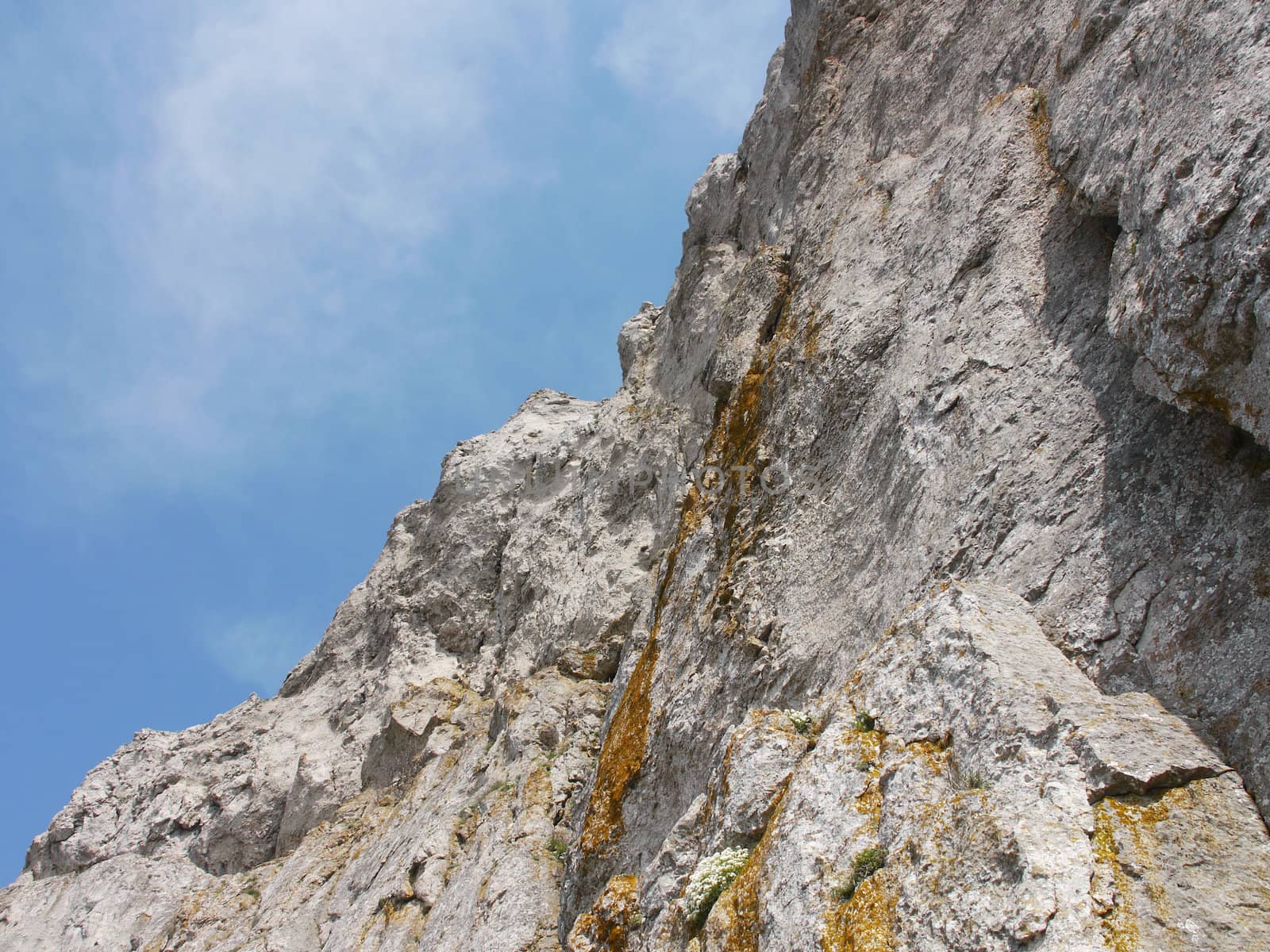 rock and sky
