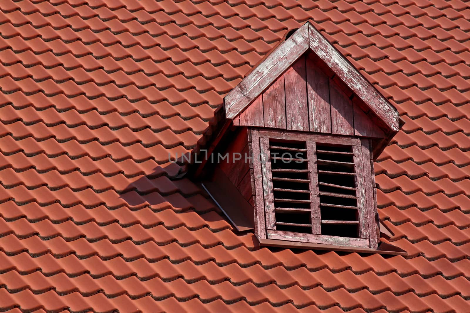 red tiled roof by romantiche