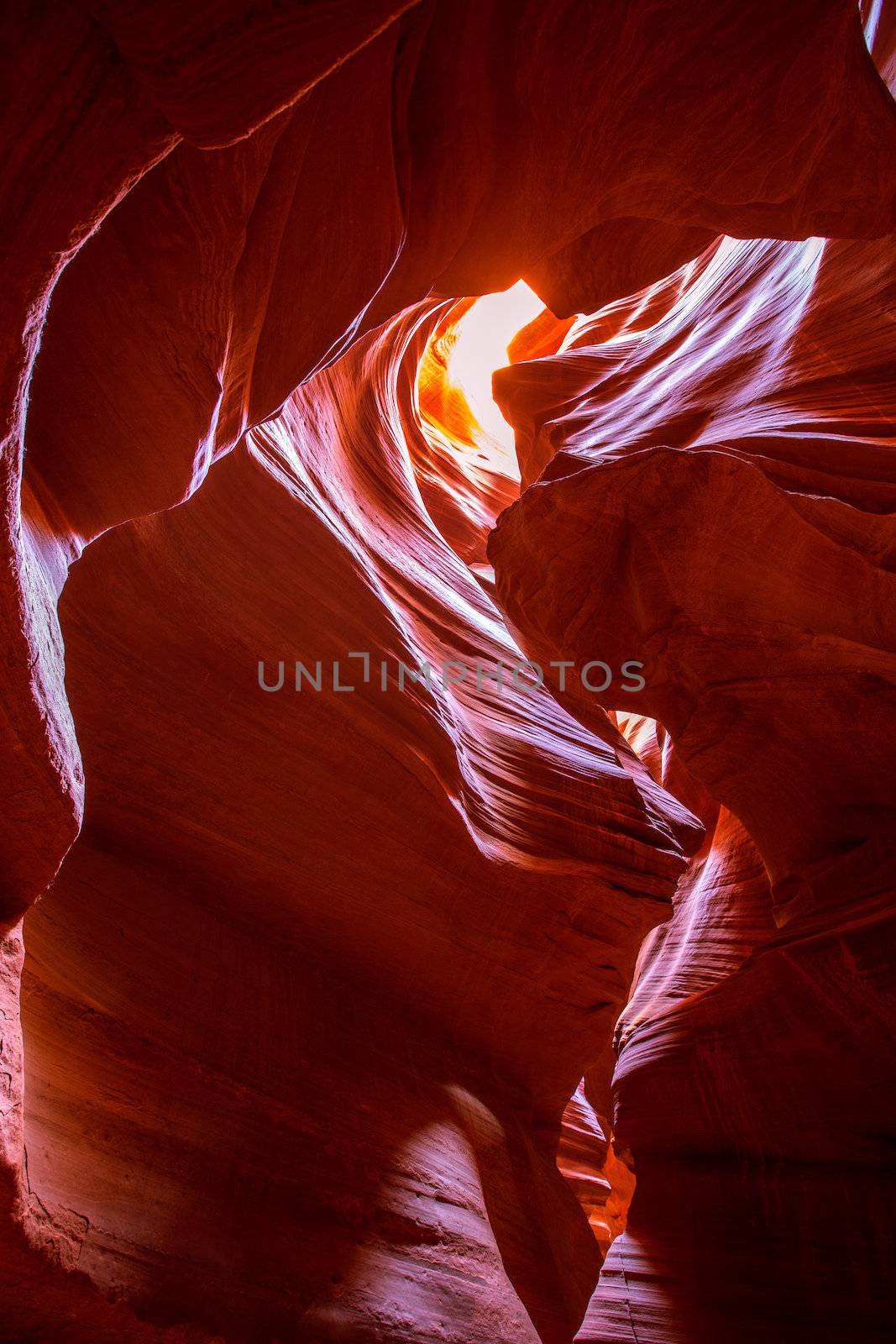 Arizona Antelope Canyon on Navajo land near Page USA