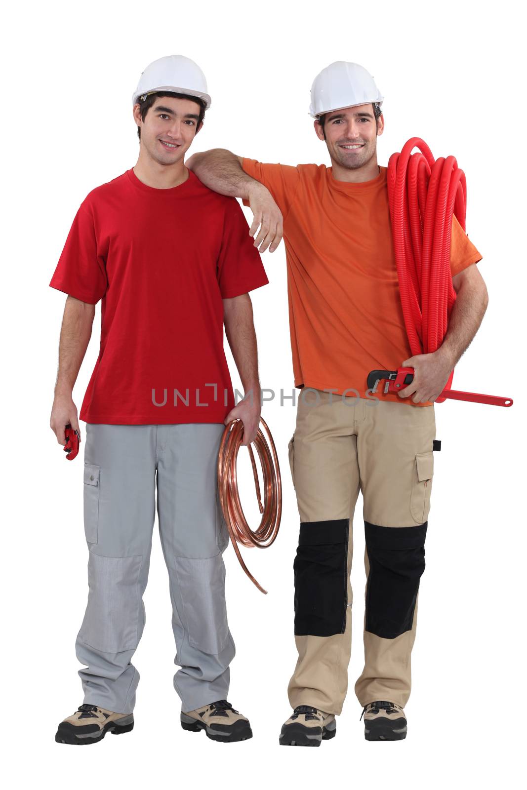 Two plumbers