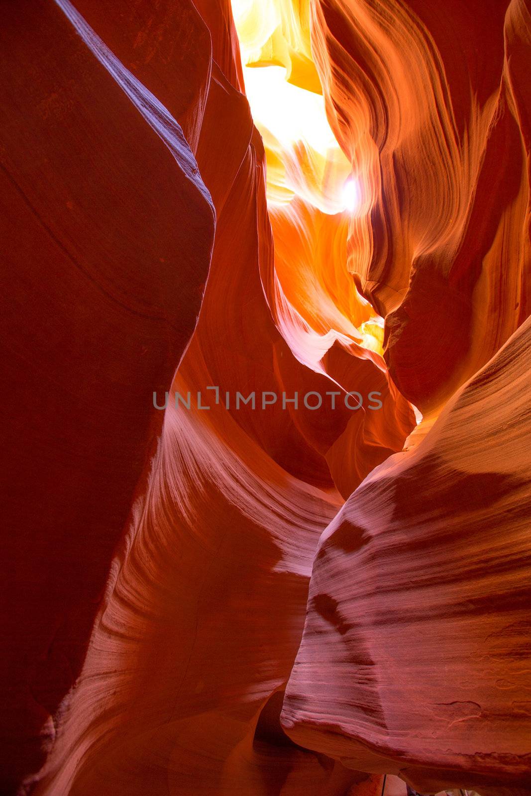 Arizona Antelope Canyon on Navajo land near Page USA