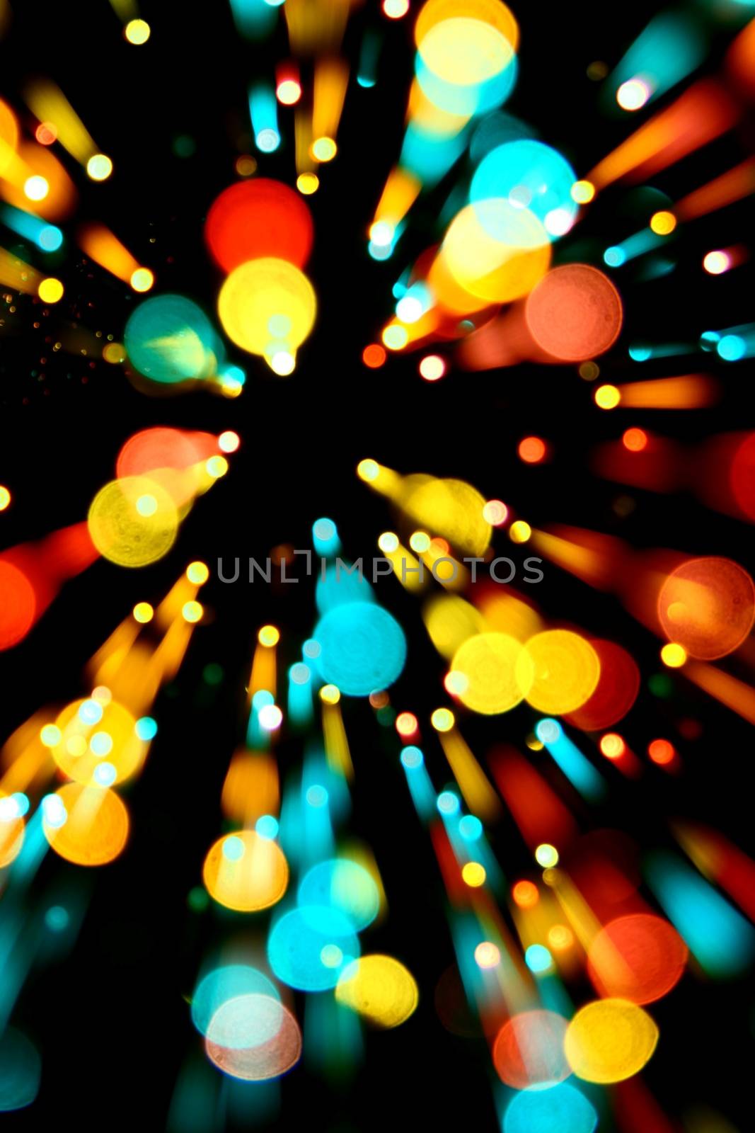 motion colored  bokeh abstract background