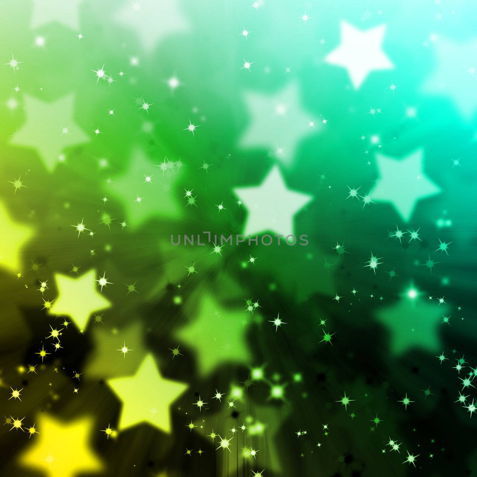 abstract magic star lighting background