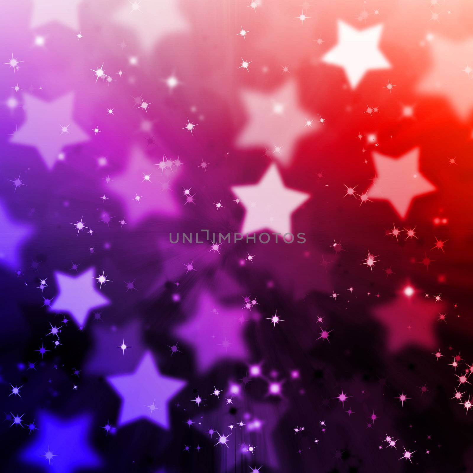 abstract magic star background by geargodz