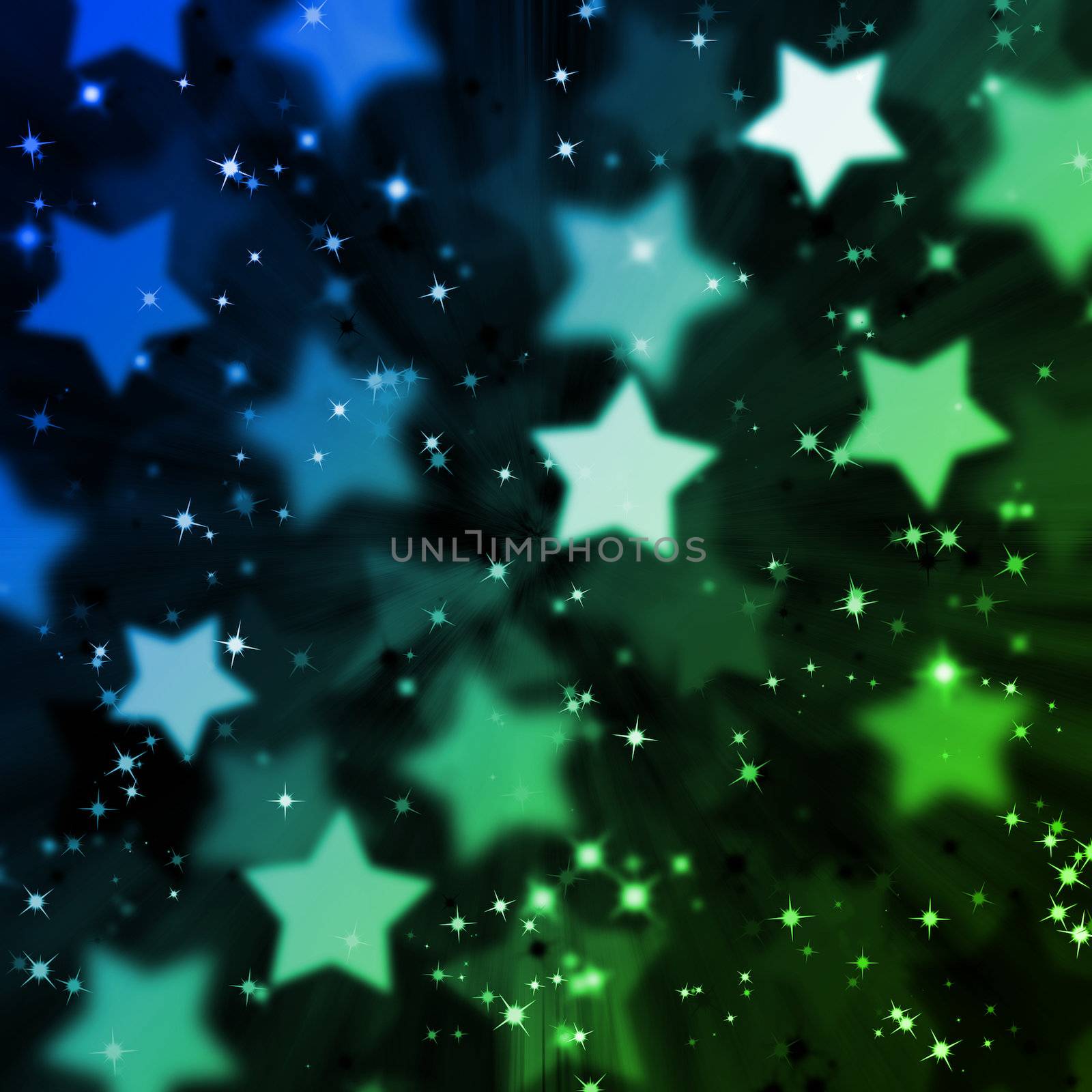 abstract magic star background by geargodz