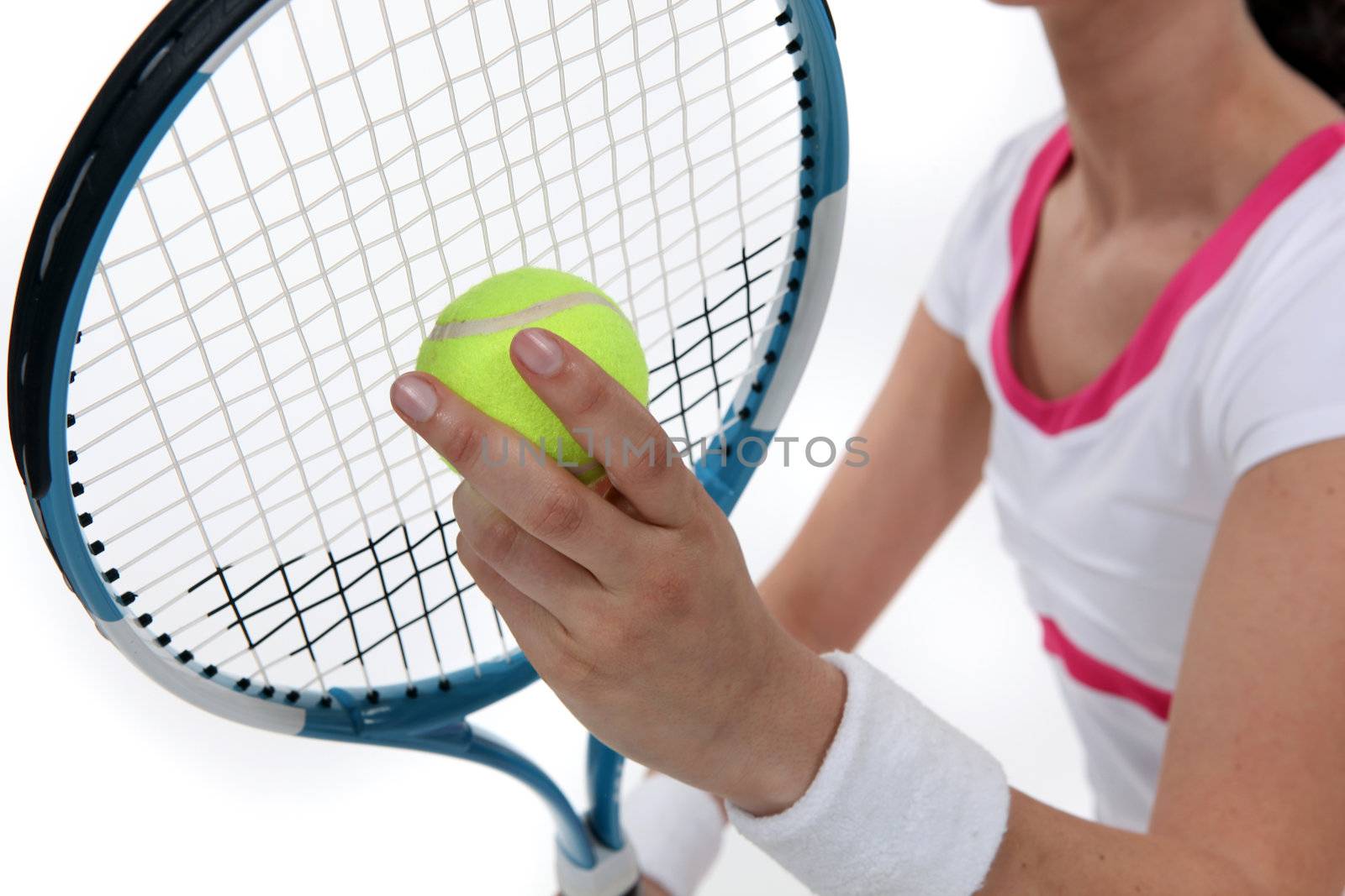 Tenniswoman. by phovoir