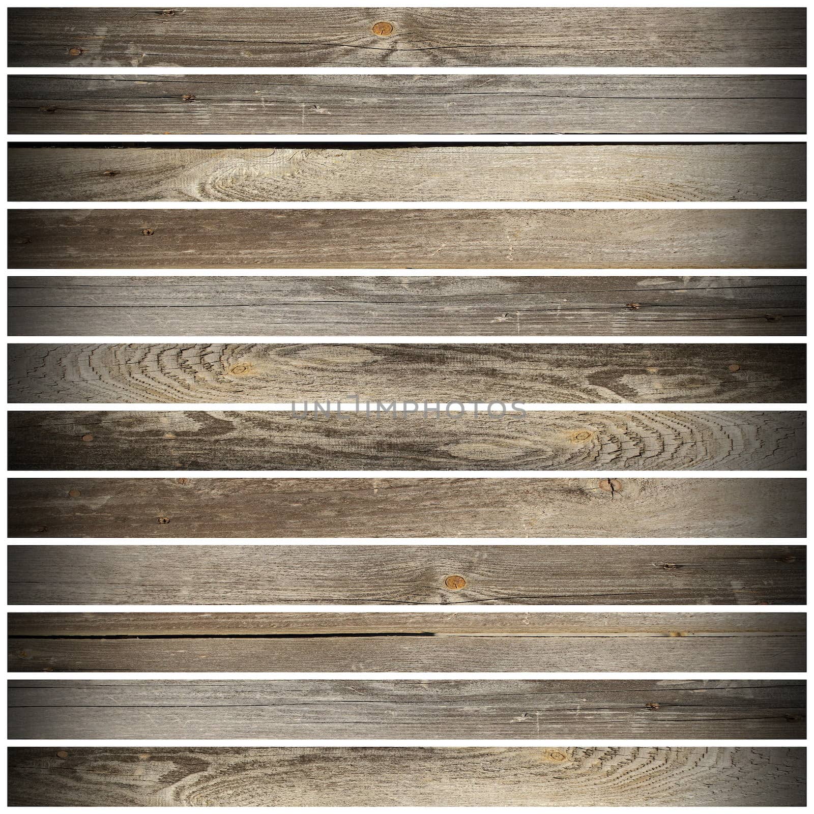 background with old wooden planks over white forming floor design