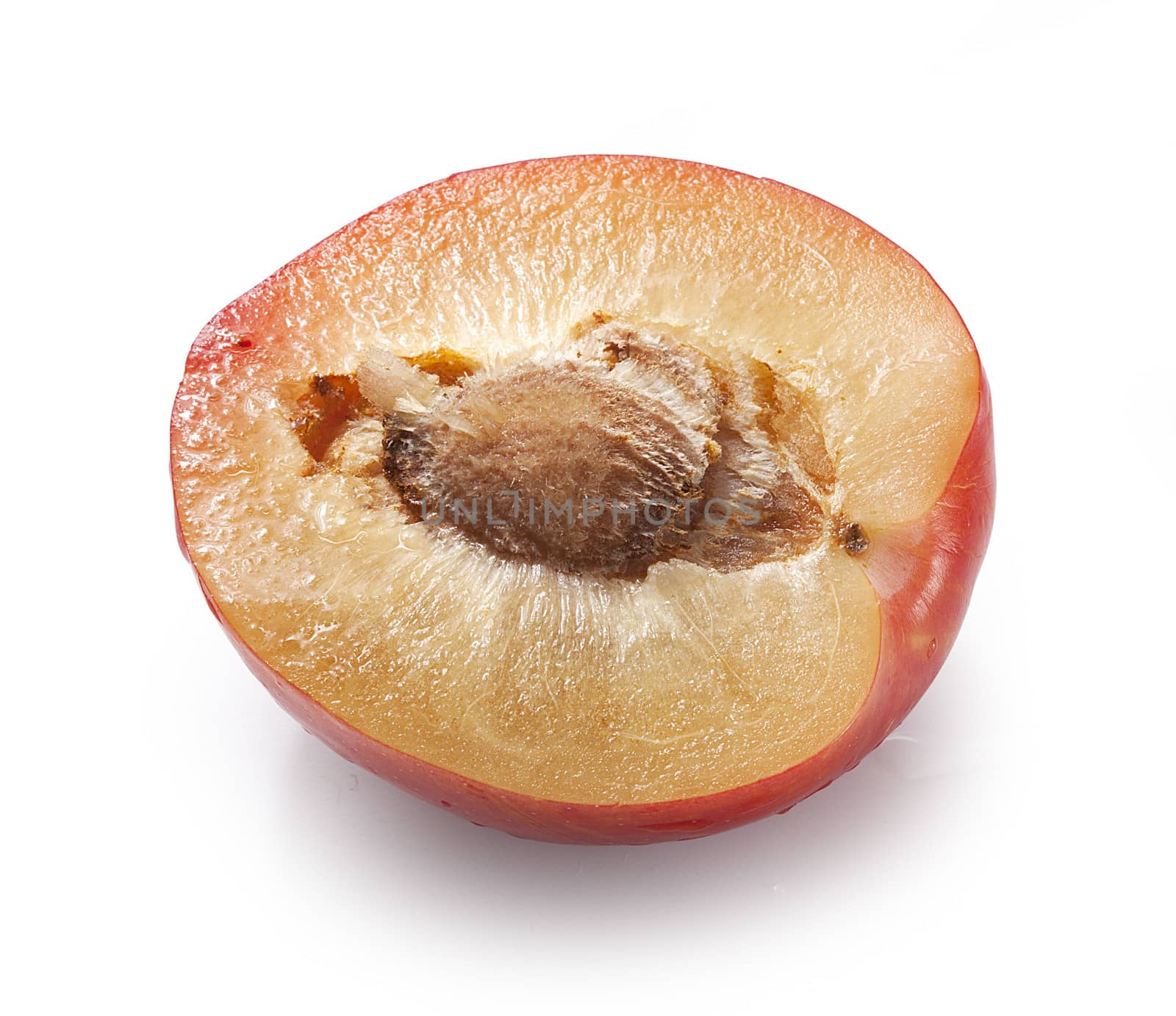Half of plum by Angorius