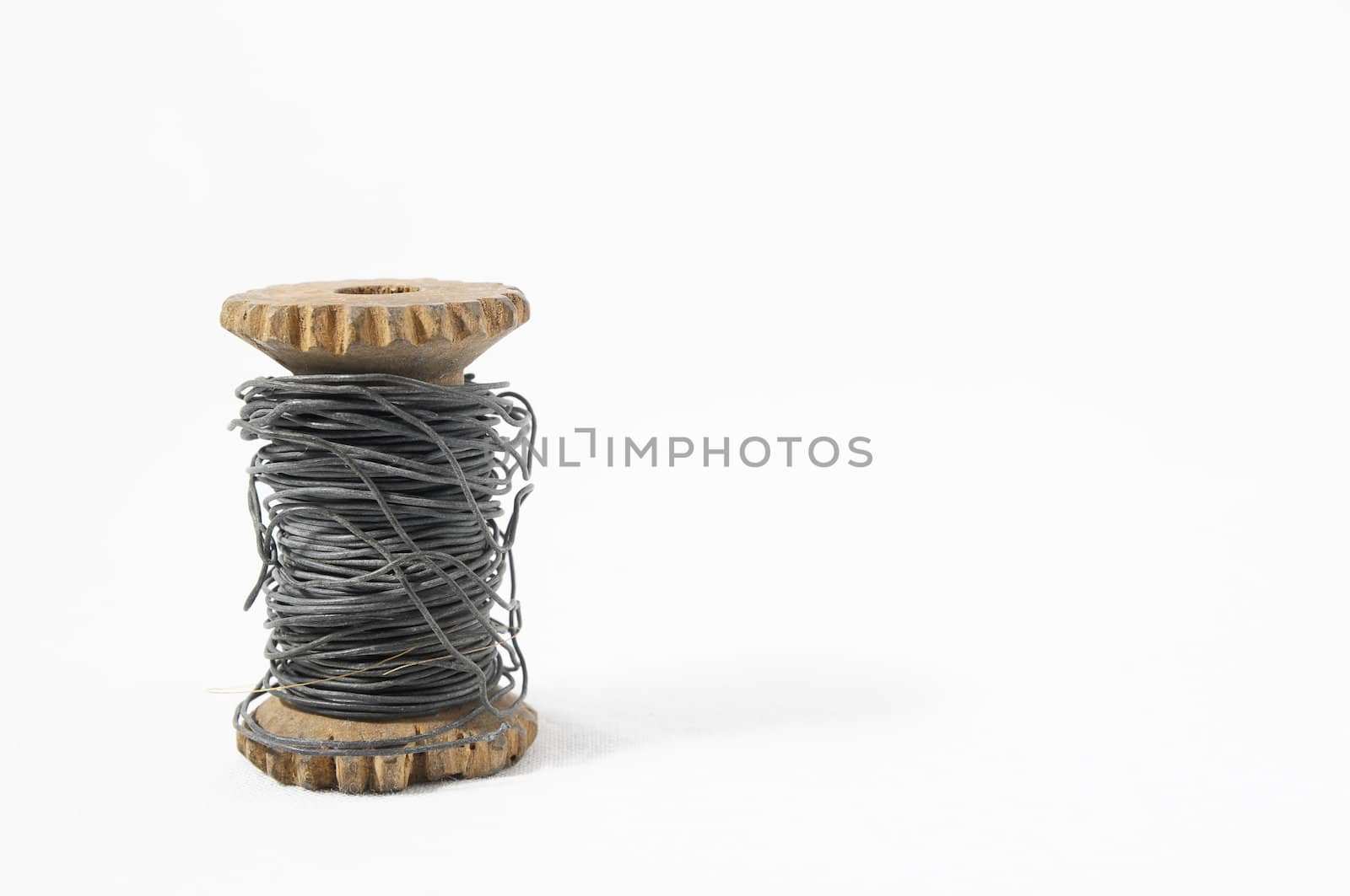 Roll of Twine isolated on a White Background