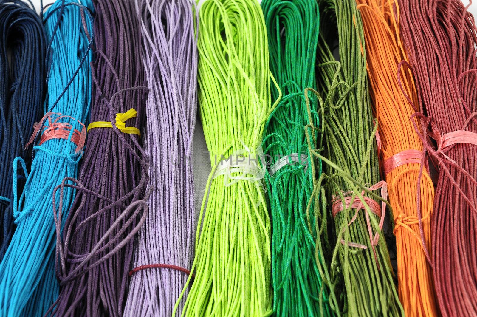 Roll of Twine isolated on a White Background