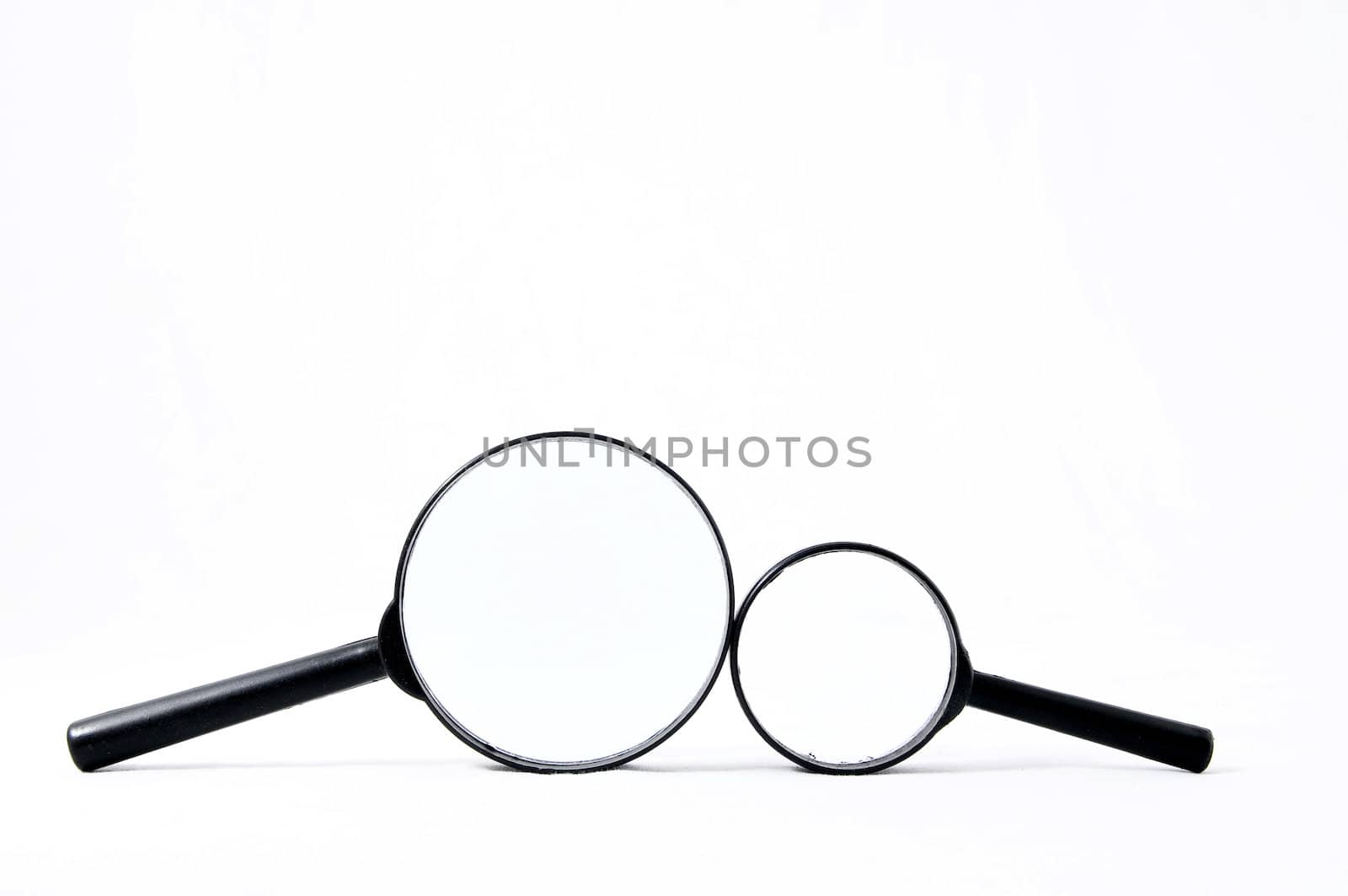 Magnify Glass Loupe Isolated on a White Background