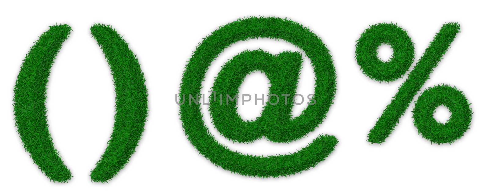 Grassy math symbols by Goodday