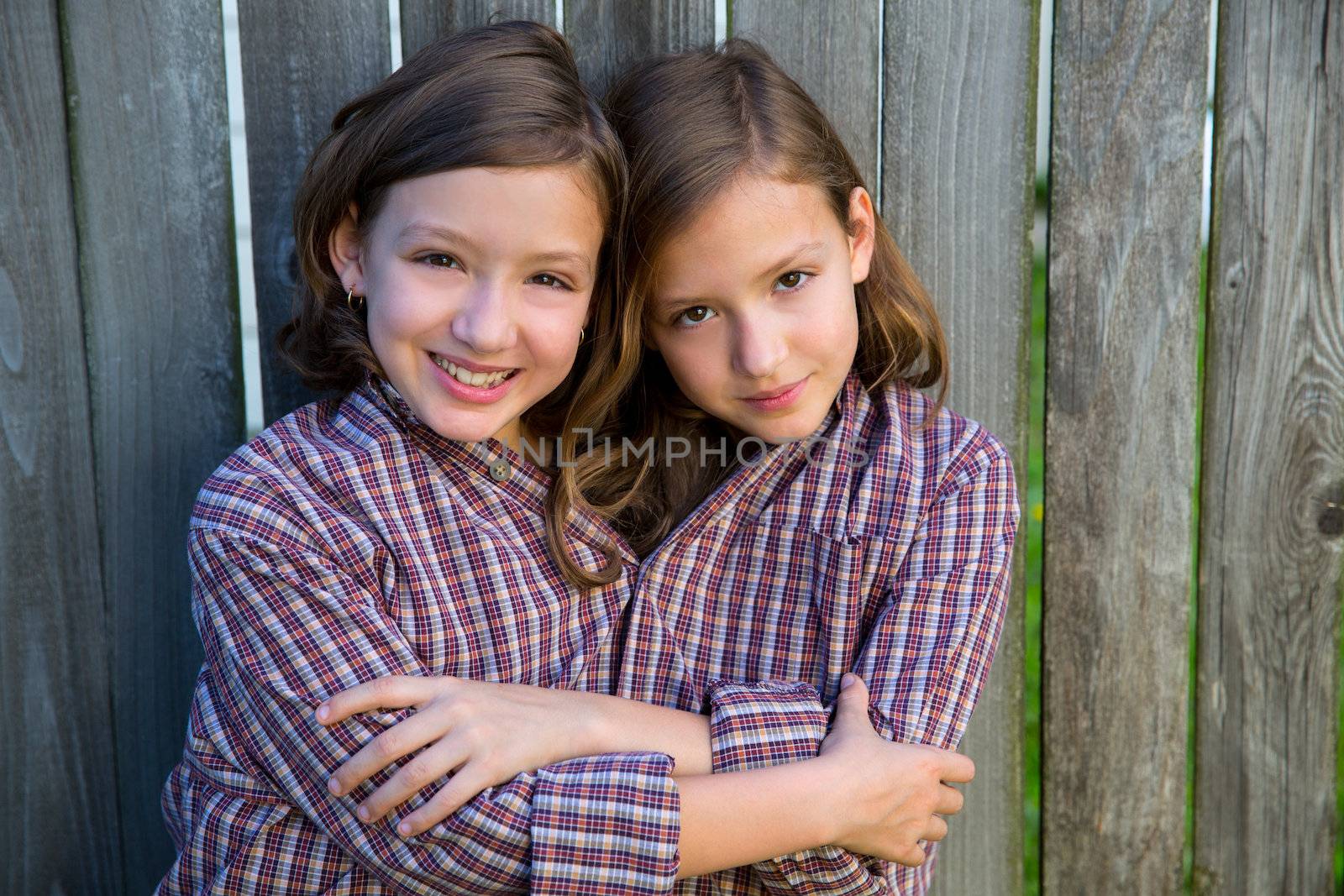 twin girls dressed up as siamese with his father shirt by lunamarina