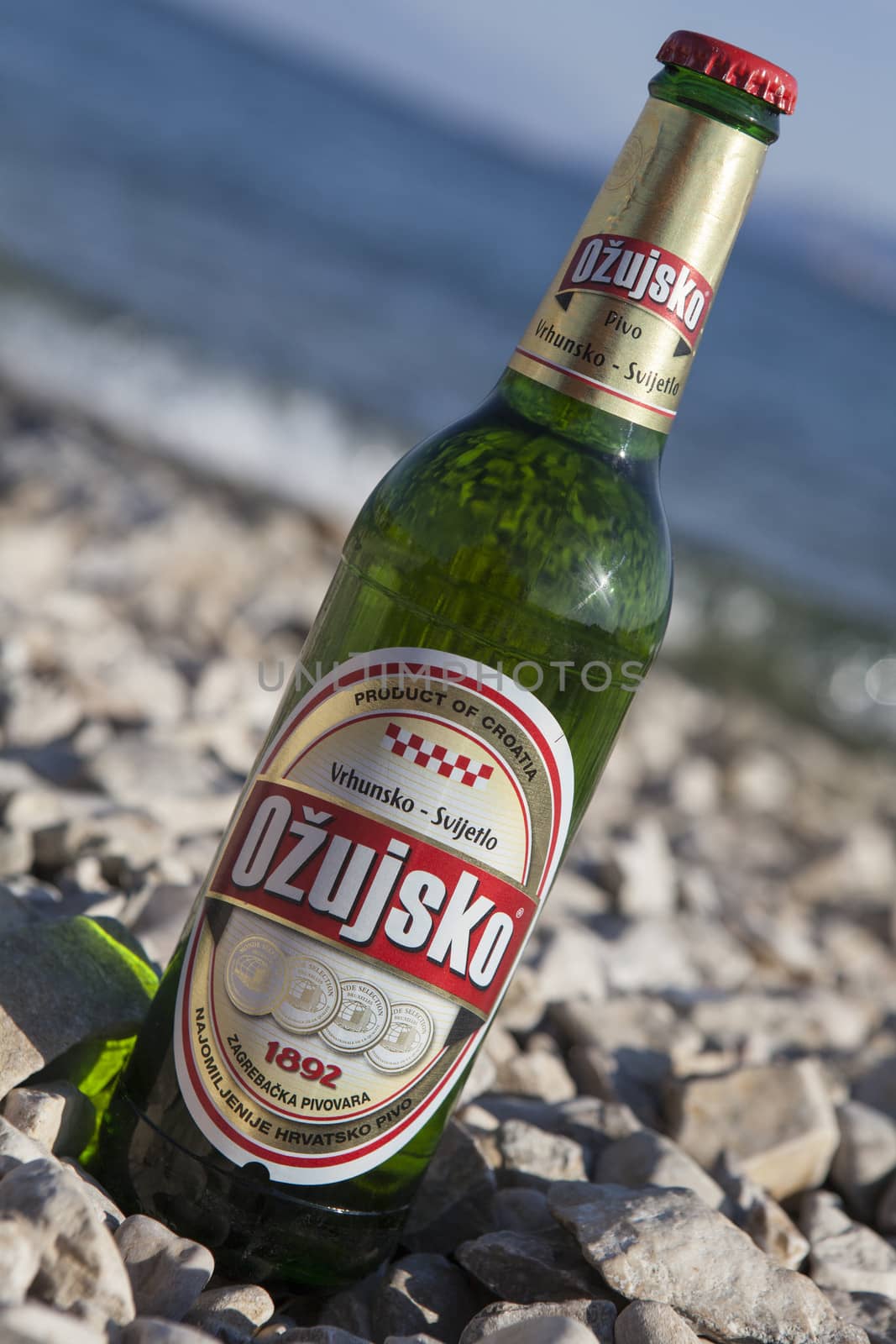 Ozujsko beer by bayberry