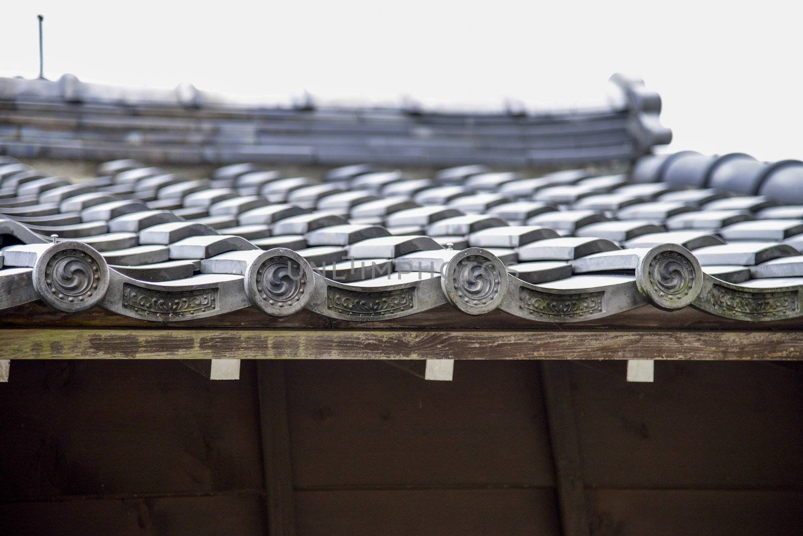 Roof in Japanese style1 by gjeerawut