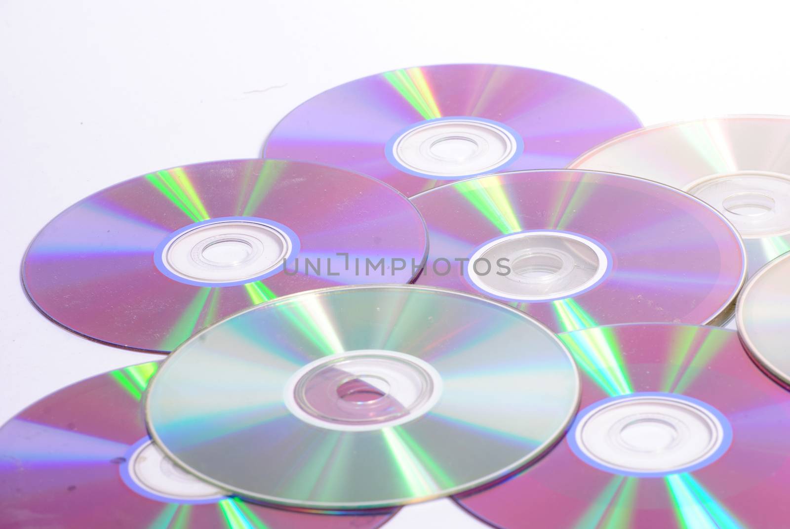 pile of old cds by sarkao