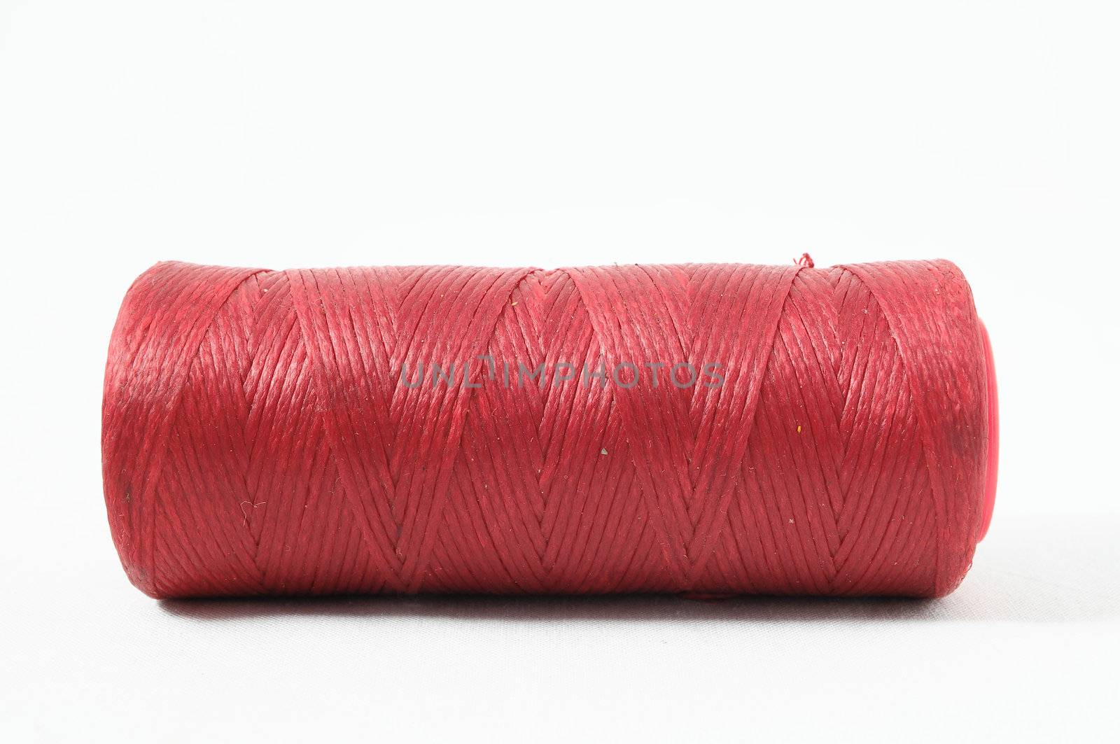 Roll of Twine isolated on a White Background