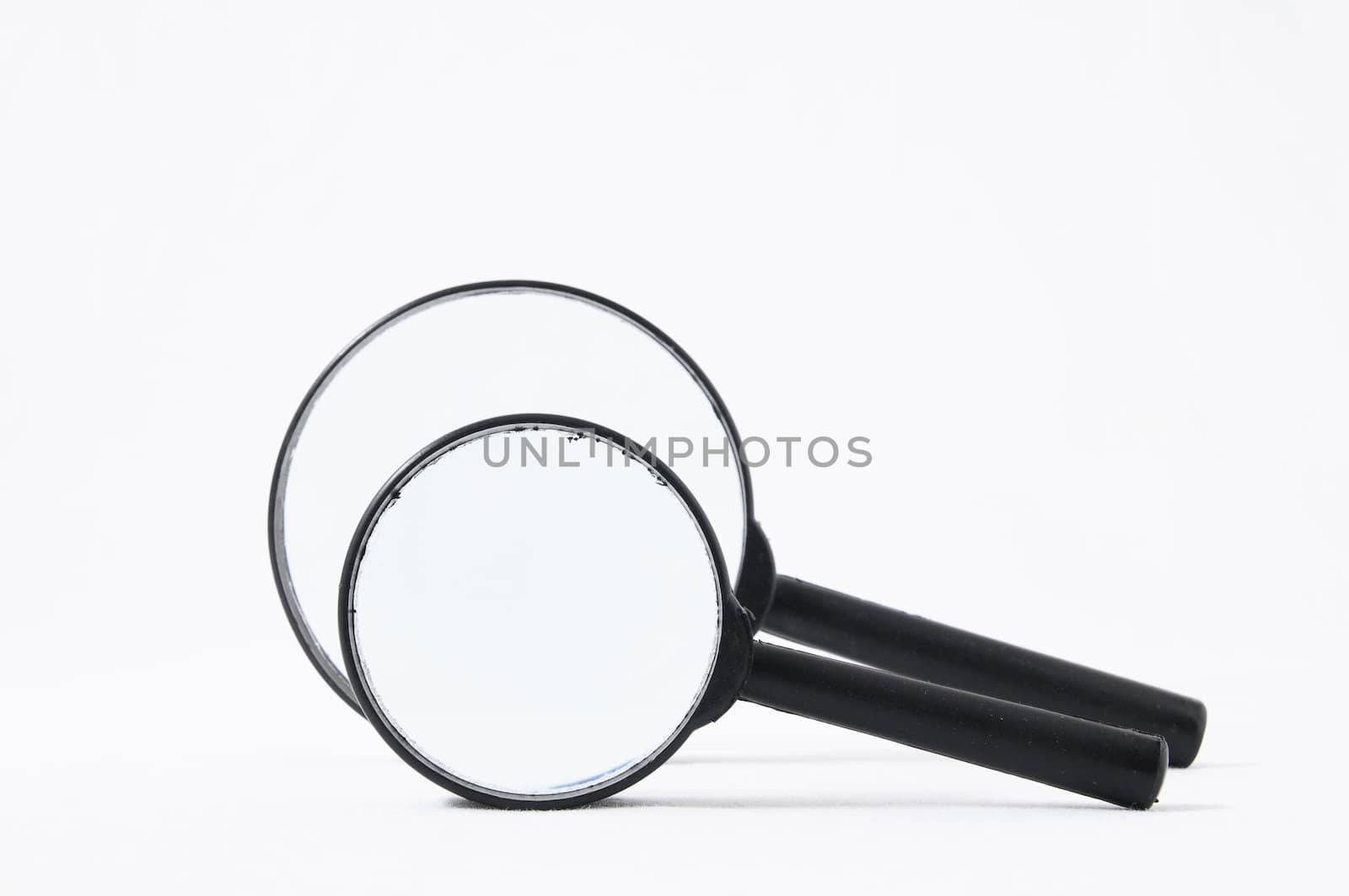 Magnify Glass Loupe Isolated on a White Background