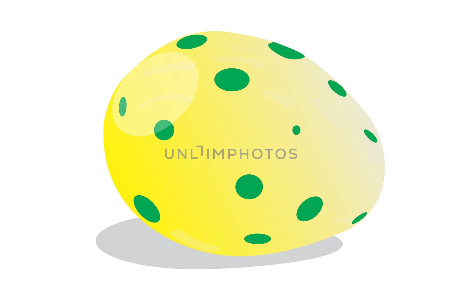 yellow easter egg