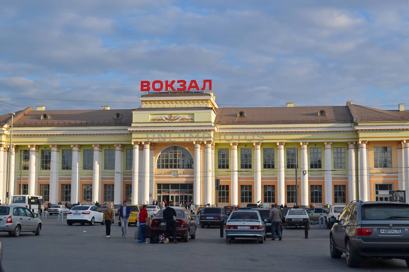 Railway station of Yekaterinburg.