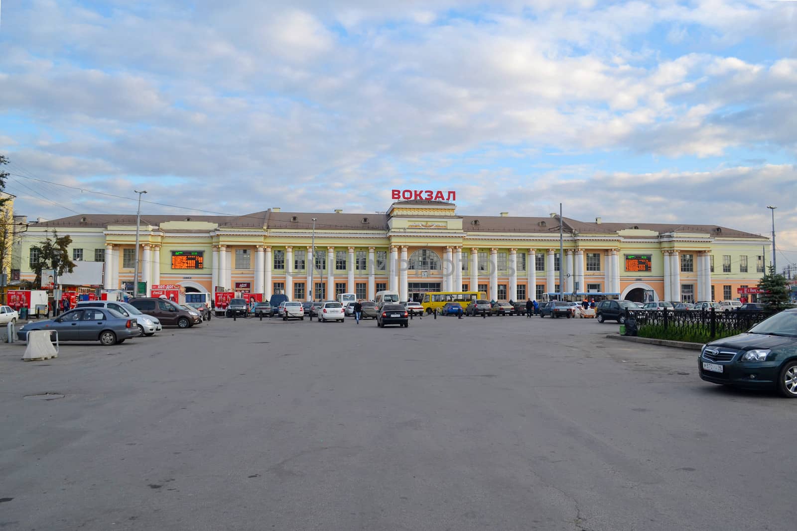 Railway station of Yekaterinburg.