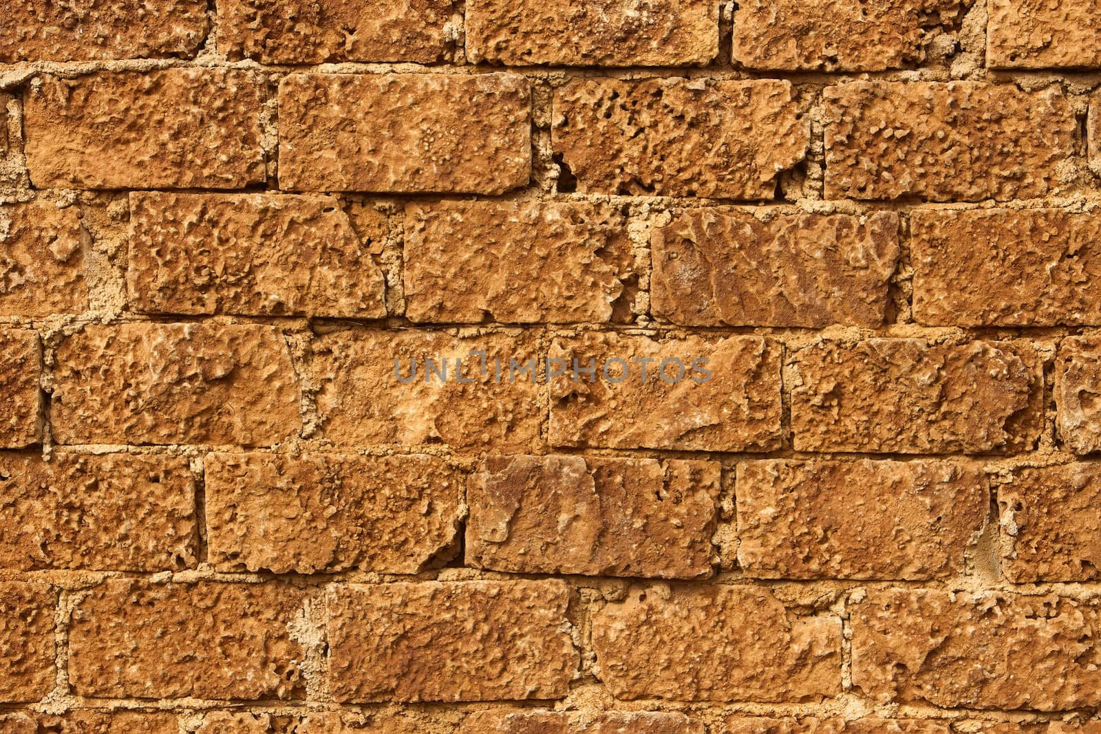 Wall with limestone blocks by qiiip