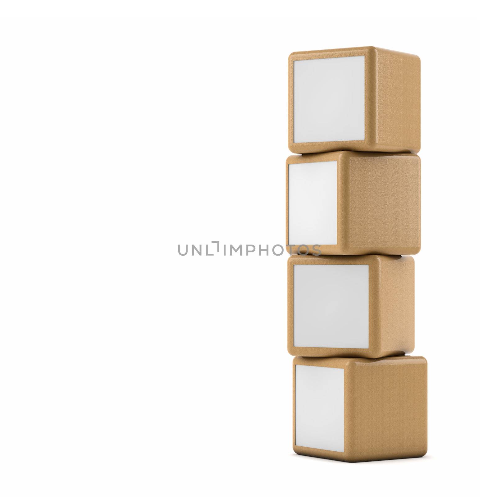 Advertising boxes by dynamicfoto