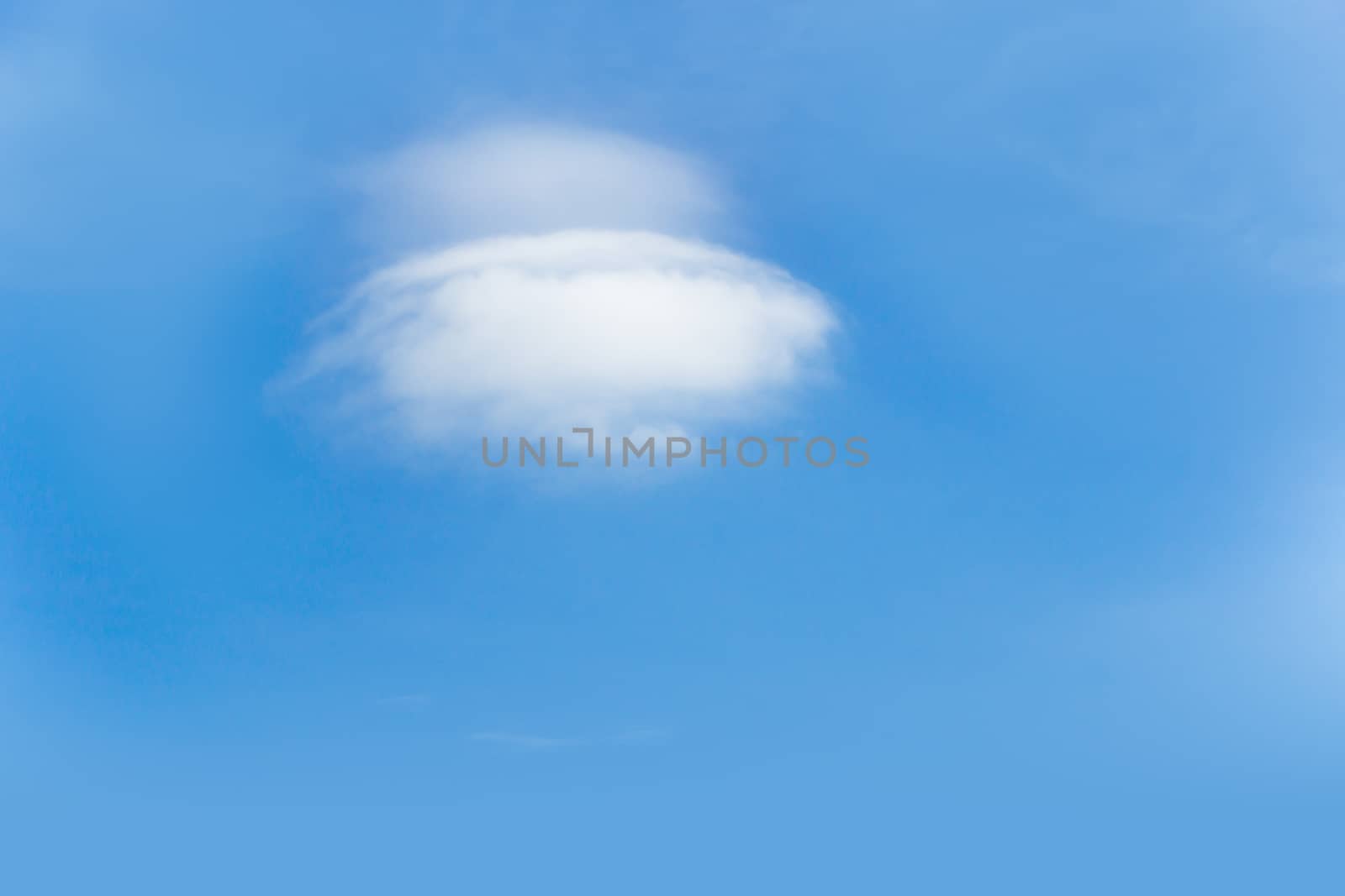 The beautiful white clouds and blue sky